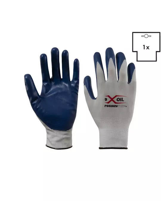 Rossini GGC022, Nylon/Smooth Nitrile Glove