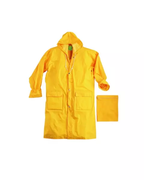 Rossini Sloop Polyester Coat, Yellow