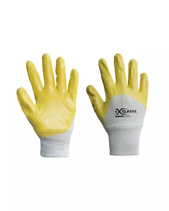 Rossini GGU033, Smooth Glove, Open Back Knit Wrist