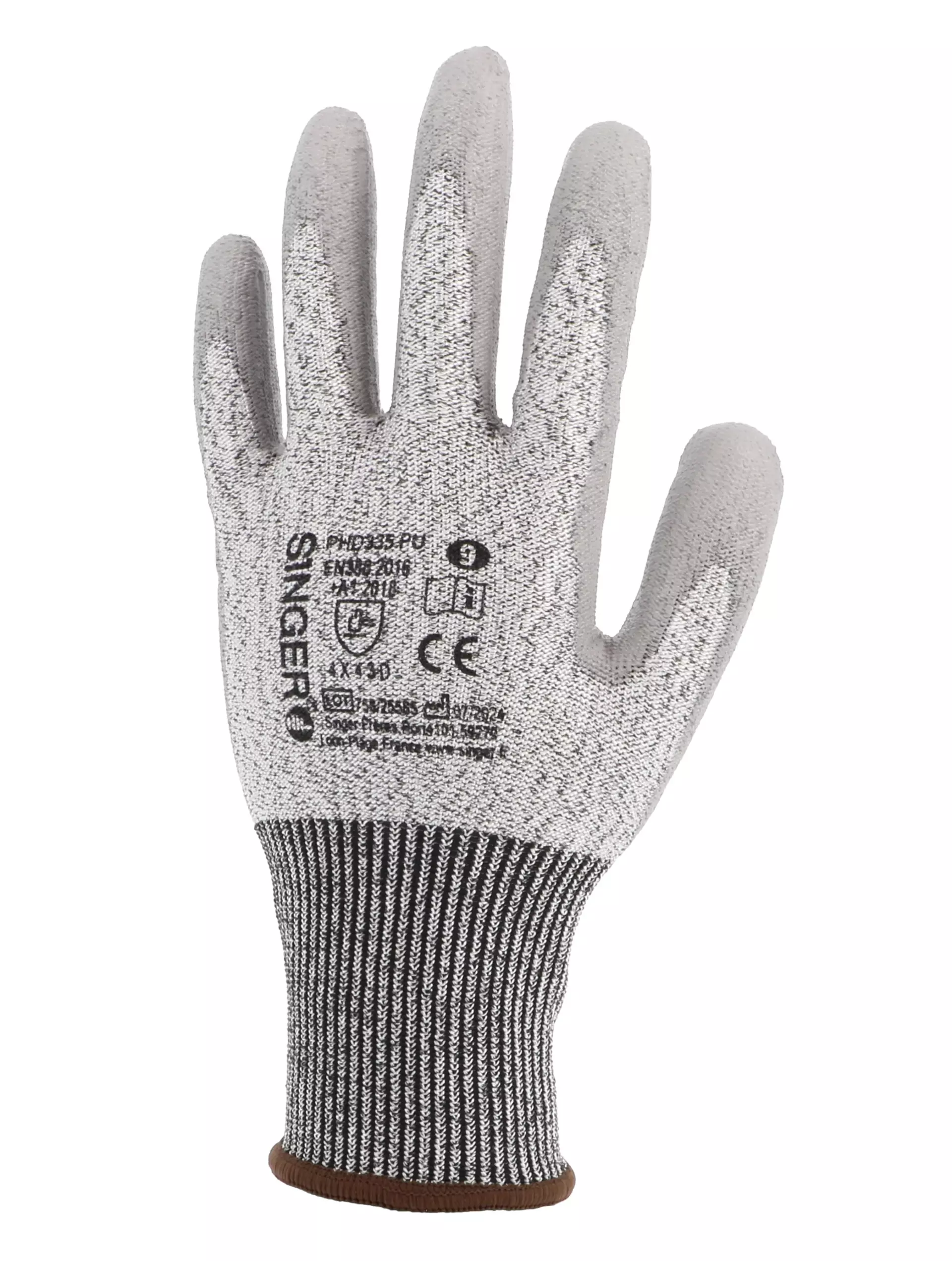 Singer Safety PHD335PU, Coated Cut Resistant Gloves, image 1