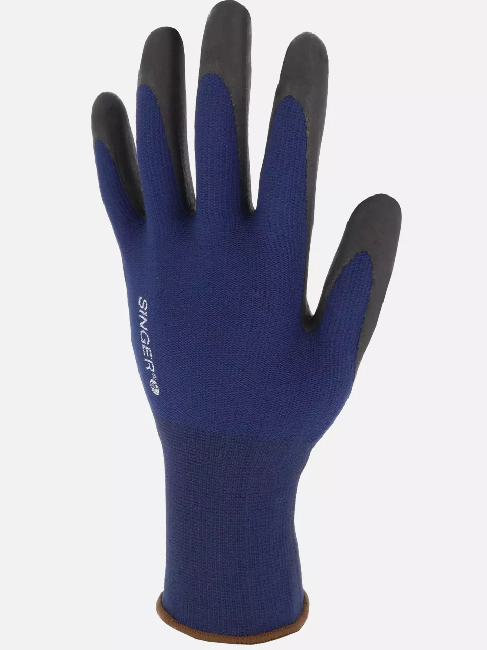 Singer Safety PER200, Nitrile Foam Gloves, Black/Blue, image 4, gallery thumbnail