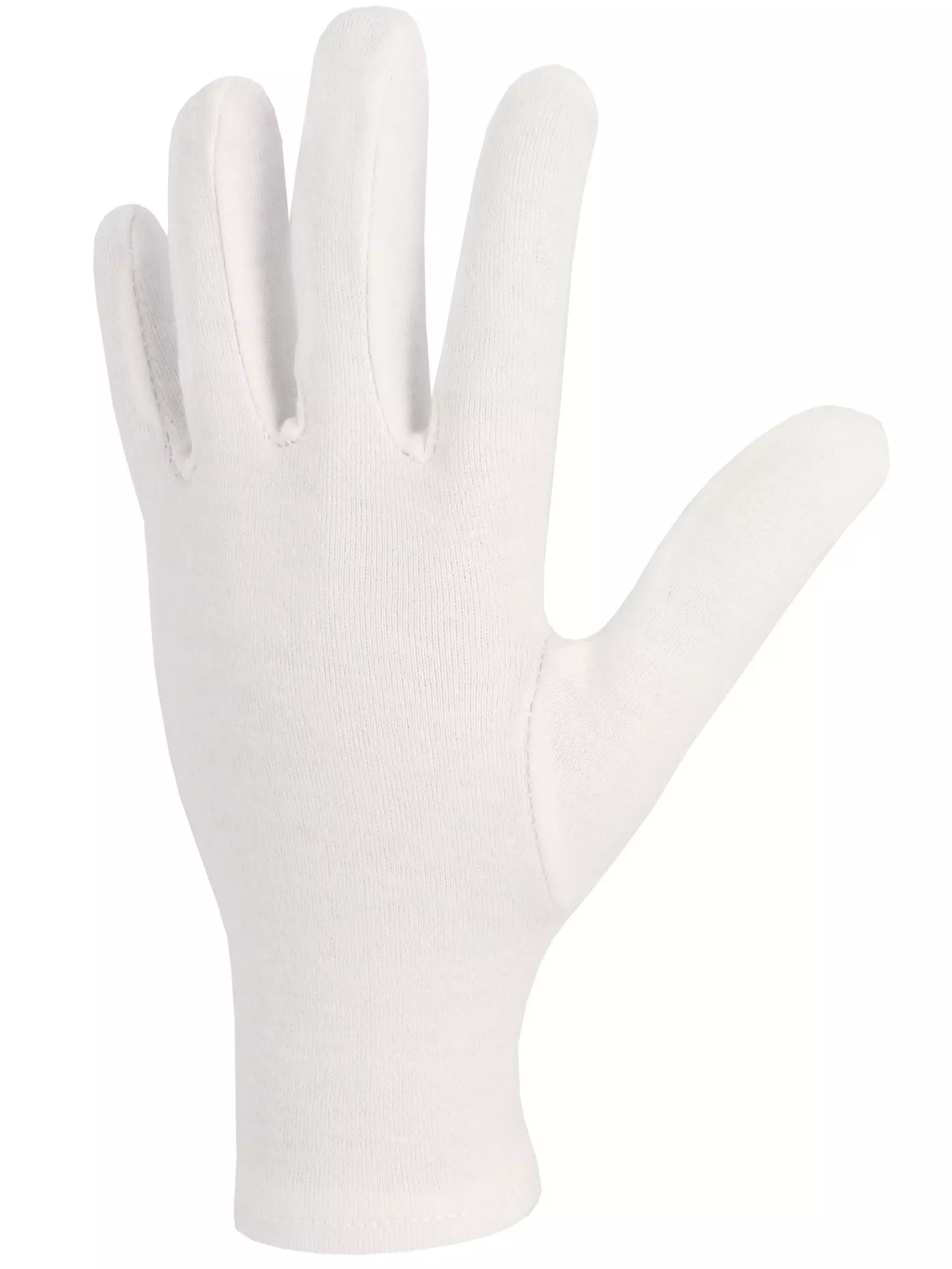 Singer Safety JB10009, Cotton Gloves, Size 9, White, image 3