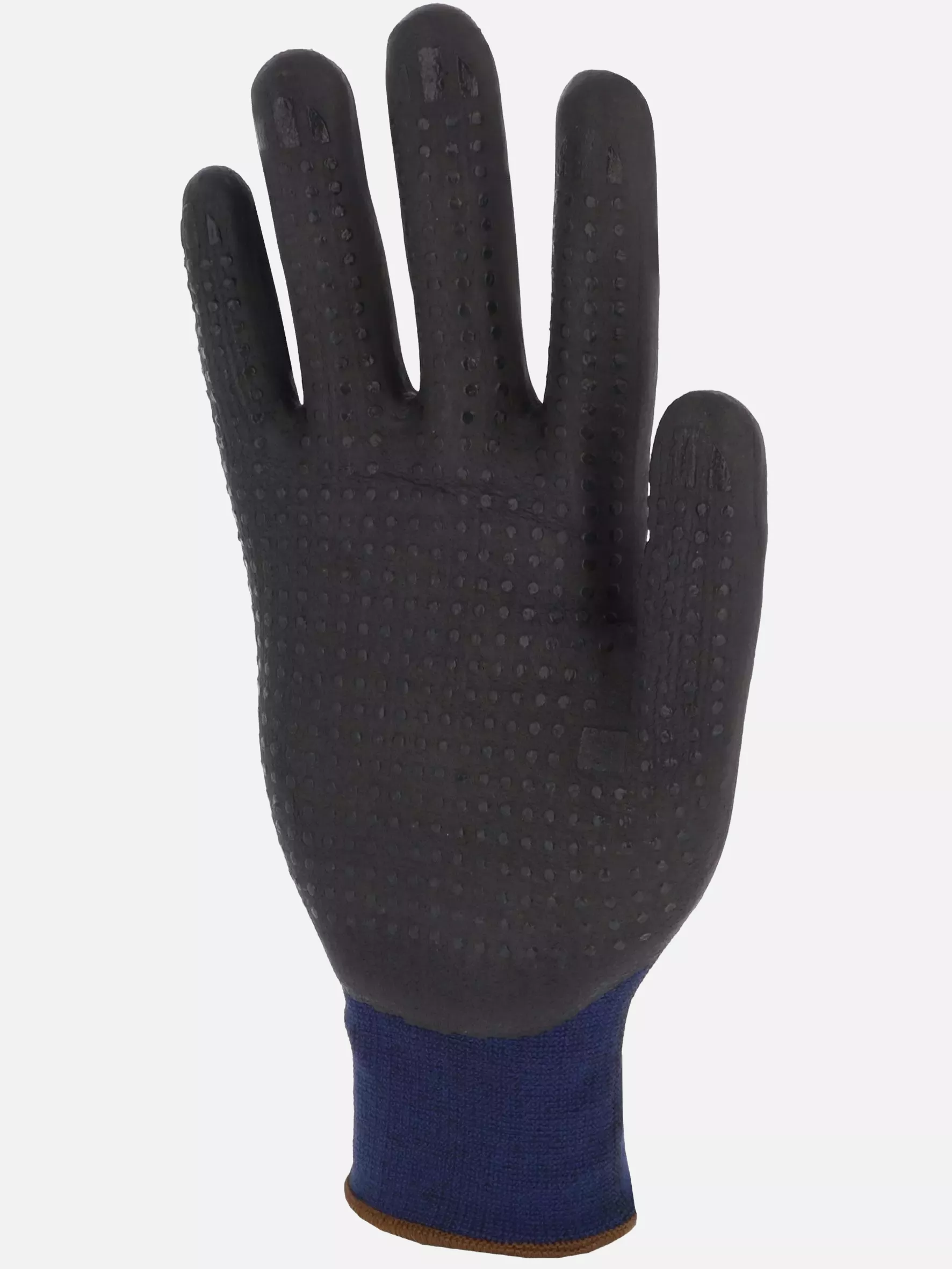 Singer Safety PER134, Nitrilschaum-beschichtete Handschuhe, Schwarz/Blau, image 2