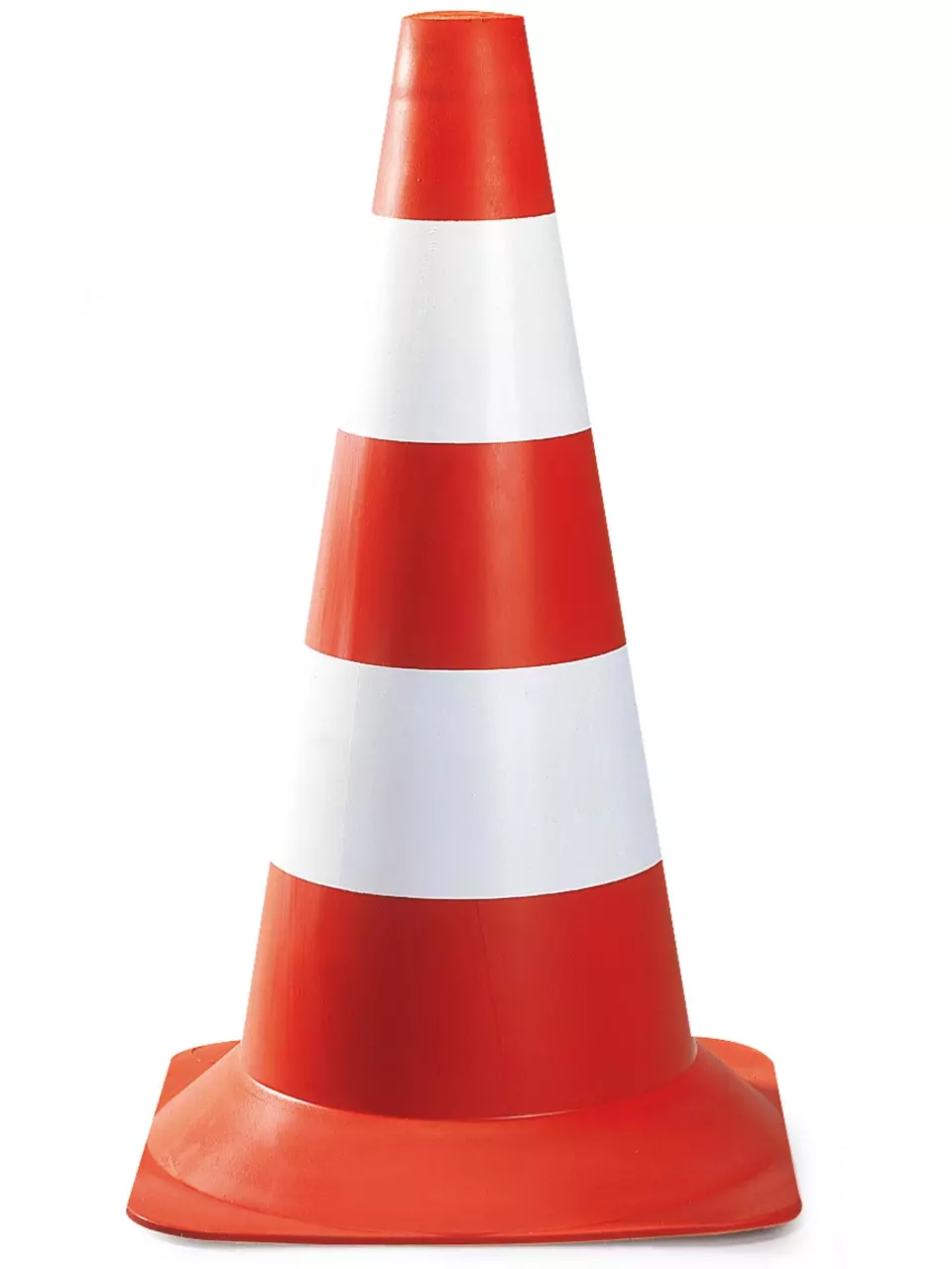 Singer Safety SGNCONE50, Signal Cone, 50 cm, Red and White, image 1, gallery thumbnail