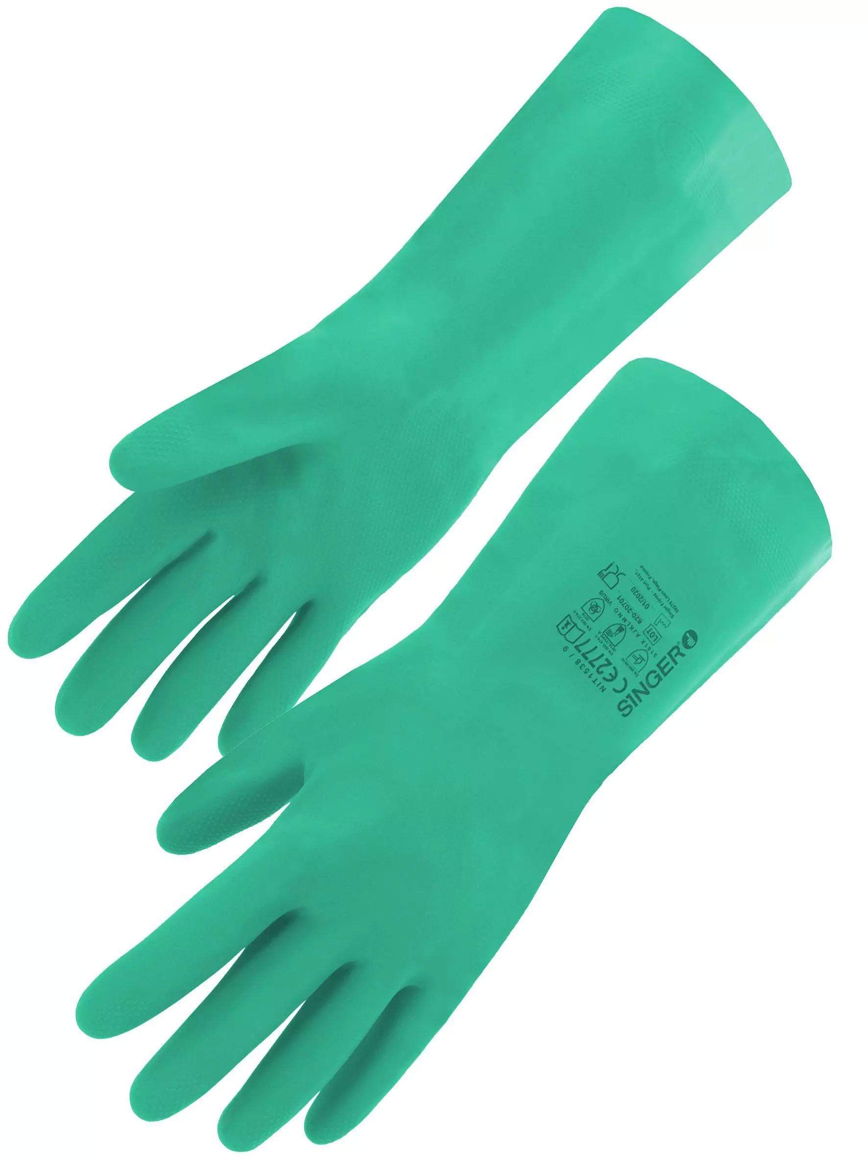 Singer Safety NIT1538, Nitrile Protective Gloves