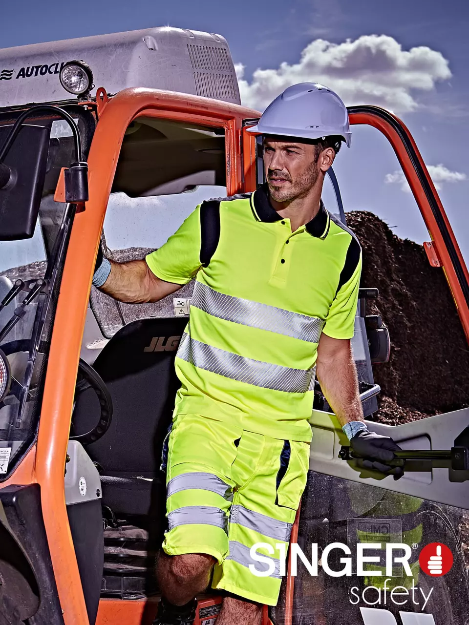 Singer Safety POLMA, High Visibility Polo Shirt, image 2, gallery thumbnail