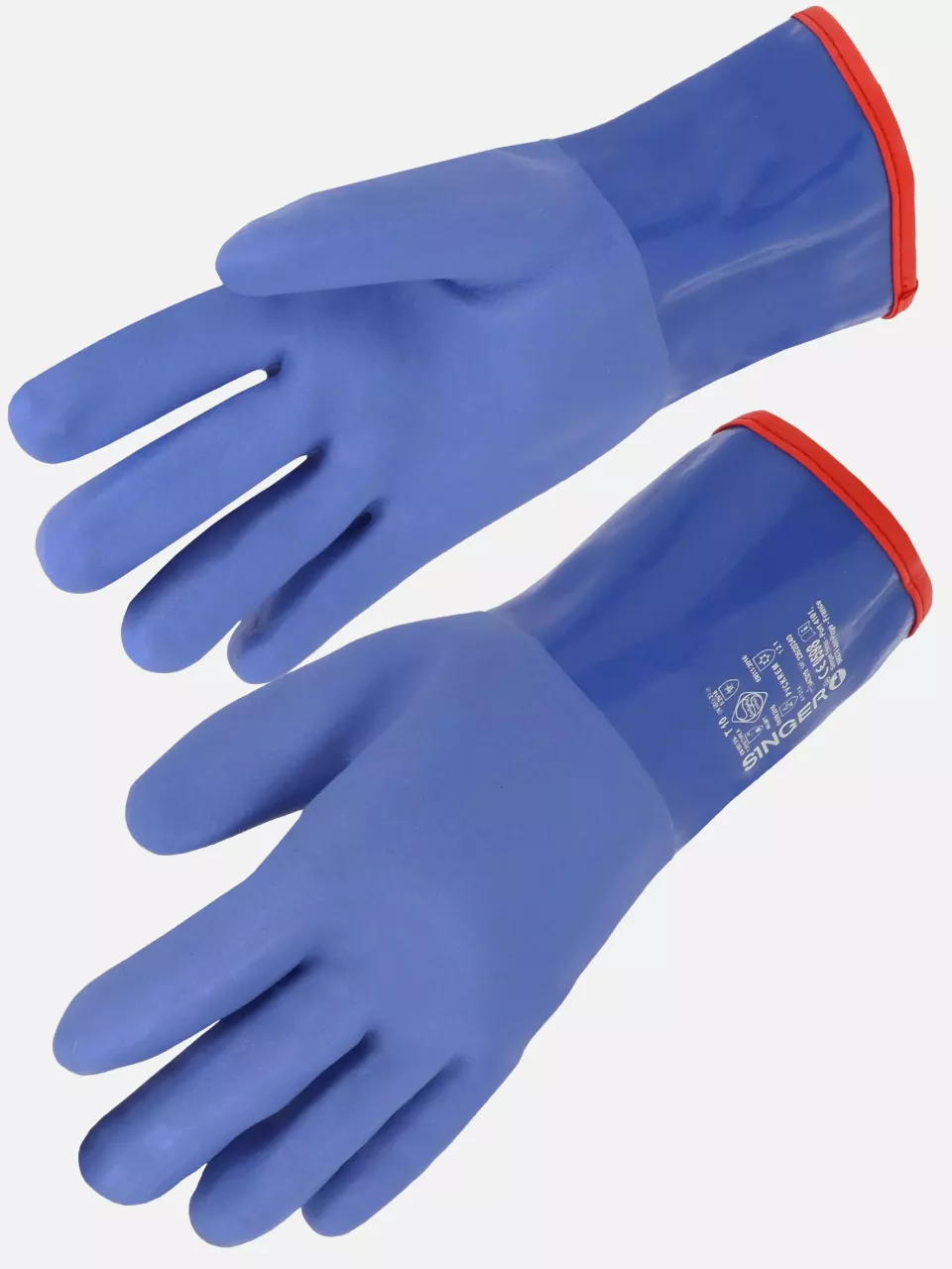 Singer Safety PVCKREM10, PVC Coated Gloves, image 1, gallery thumbnail