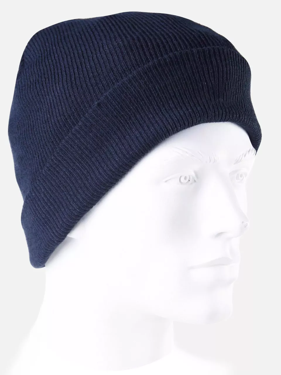 Singer Safety BON, Knitted Beanie, Blue, image 1, gallery thumbnail