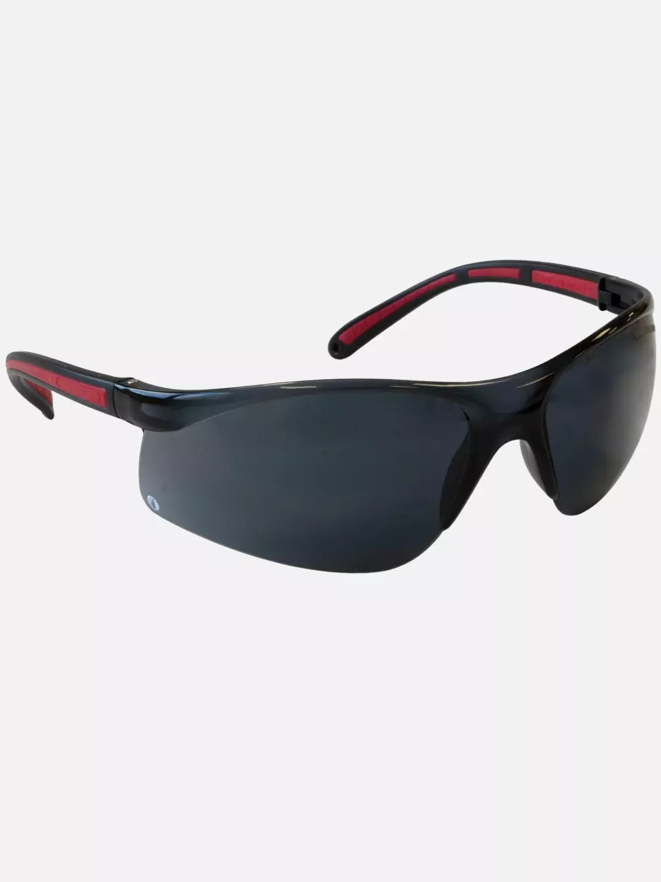 Singer Safety EVAREDA, Safety Spectacles, Smoked Lens, Red/Black, image 1, gallery thumbnail