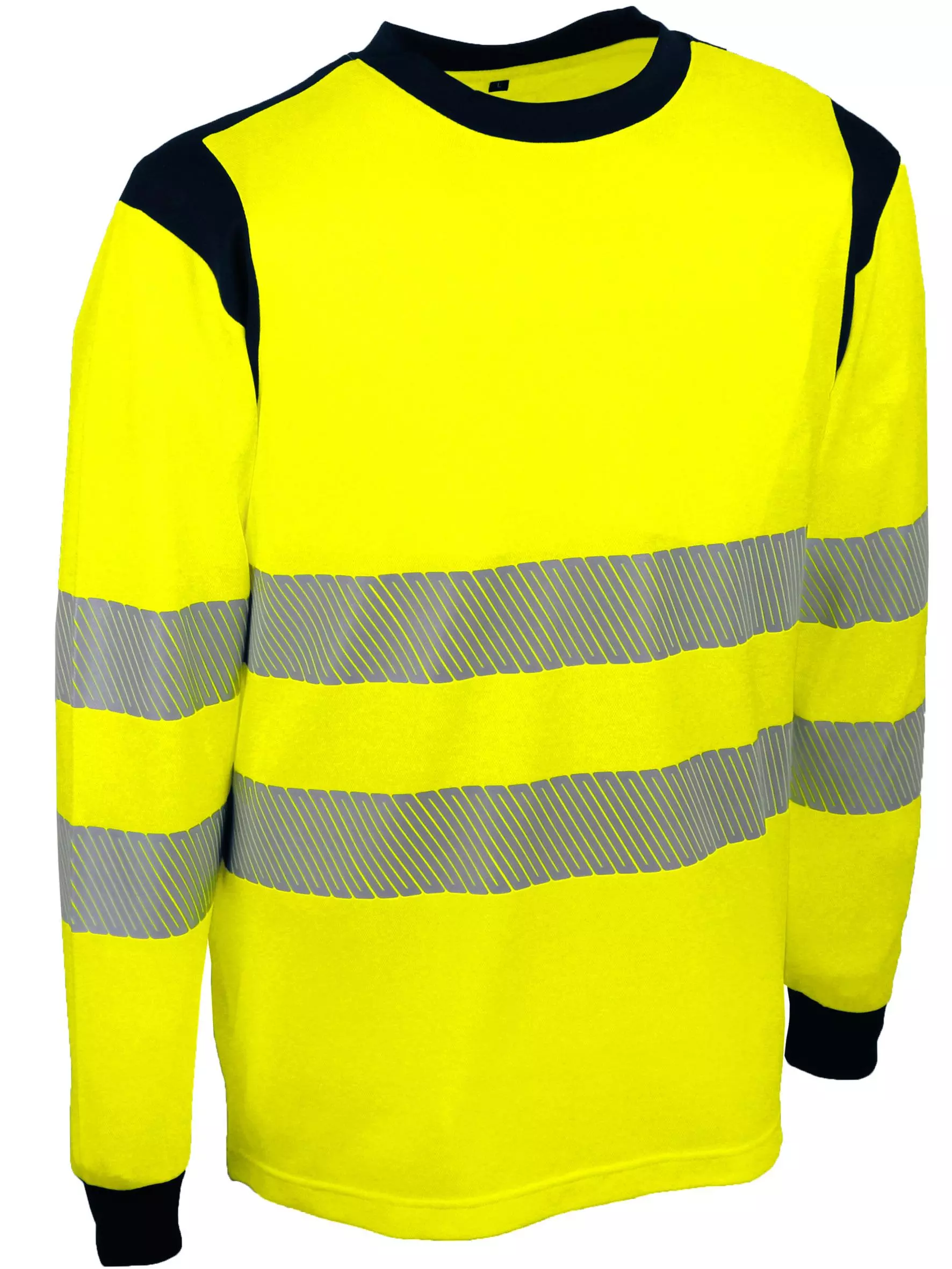 Singer Safety SUVA, High Visibility T-Shirt, Yellow/Navy Blue