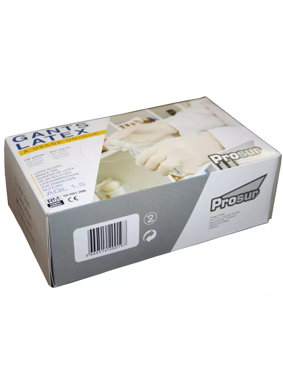 Singer Safety AUULAT, Latex-Einweghandschuhe, image 2, gallery thumbnail