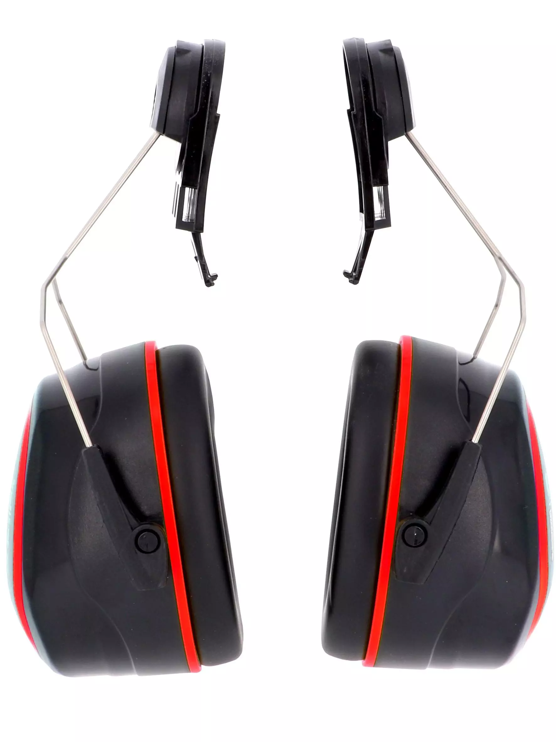 Singer Safety SHELLY2, Earmuffs for Safety Helmet, Black/Red, image 4