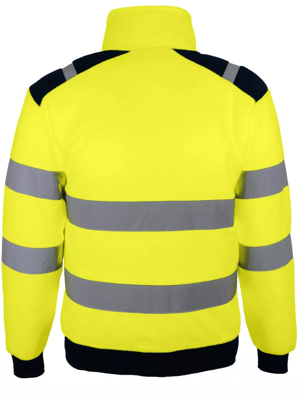 Singer Safety POLGA, High Visibility Jacket, Yellow/Navy Blue, image 4, gallery thumbnail