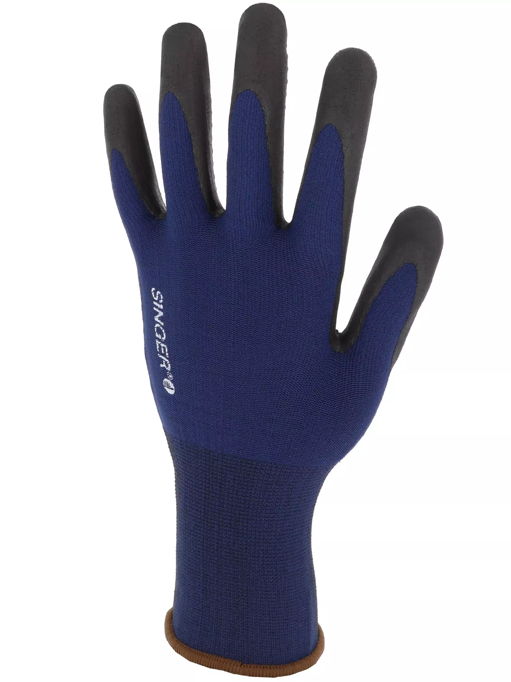 Singer Safety PER100, Nitrile Coated Gloves, Black/Blue, image 3