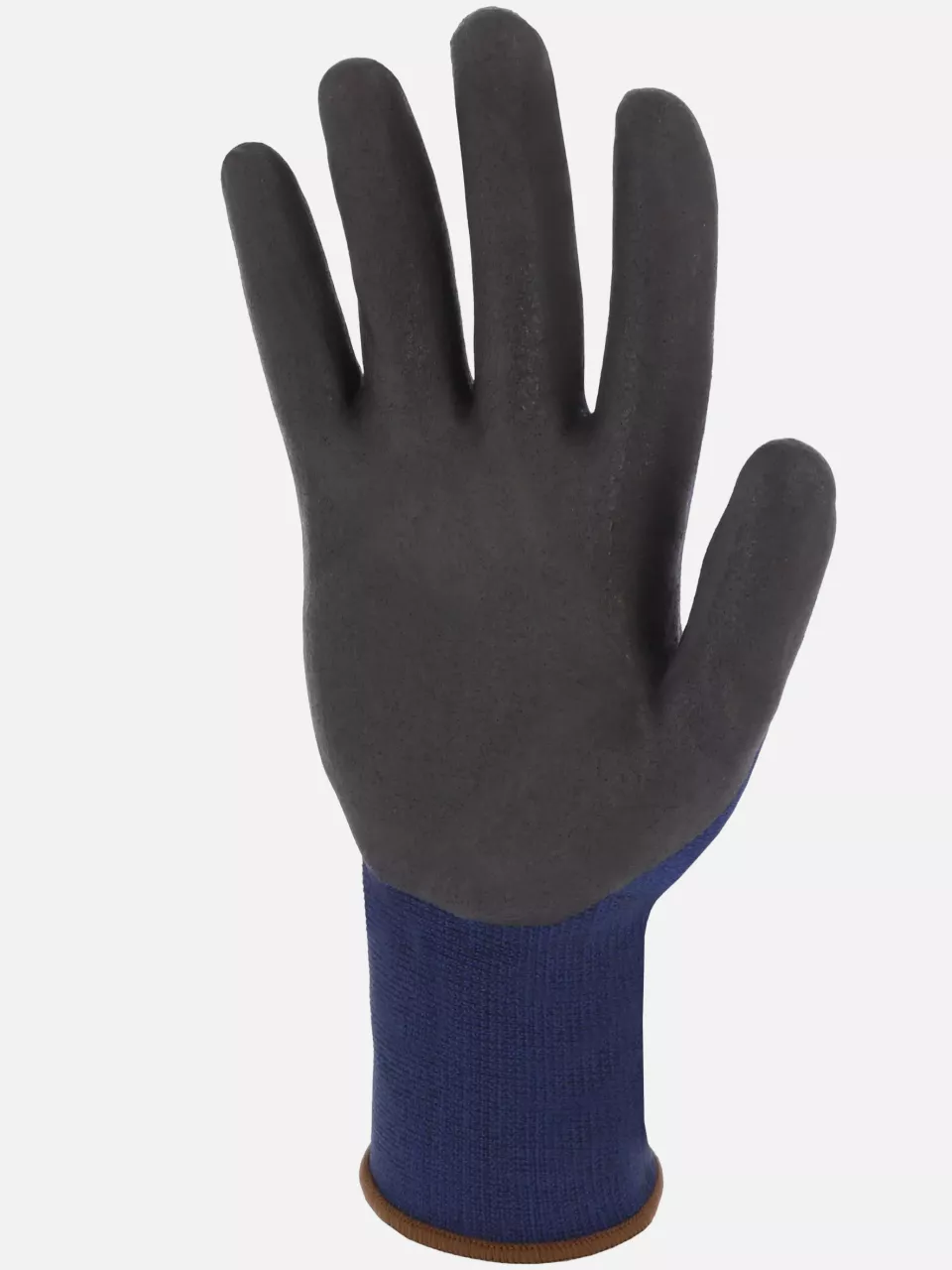 Singer Safety PER200, Nitrile Foam Gloves, Black/Blue, image 3, gallery thumbnail