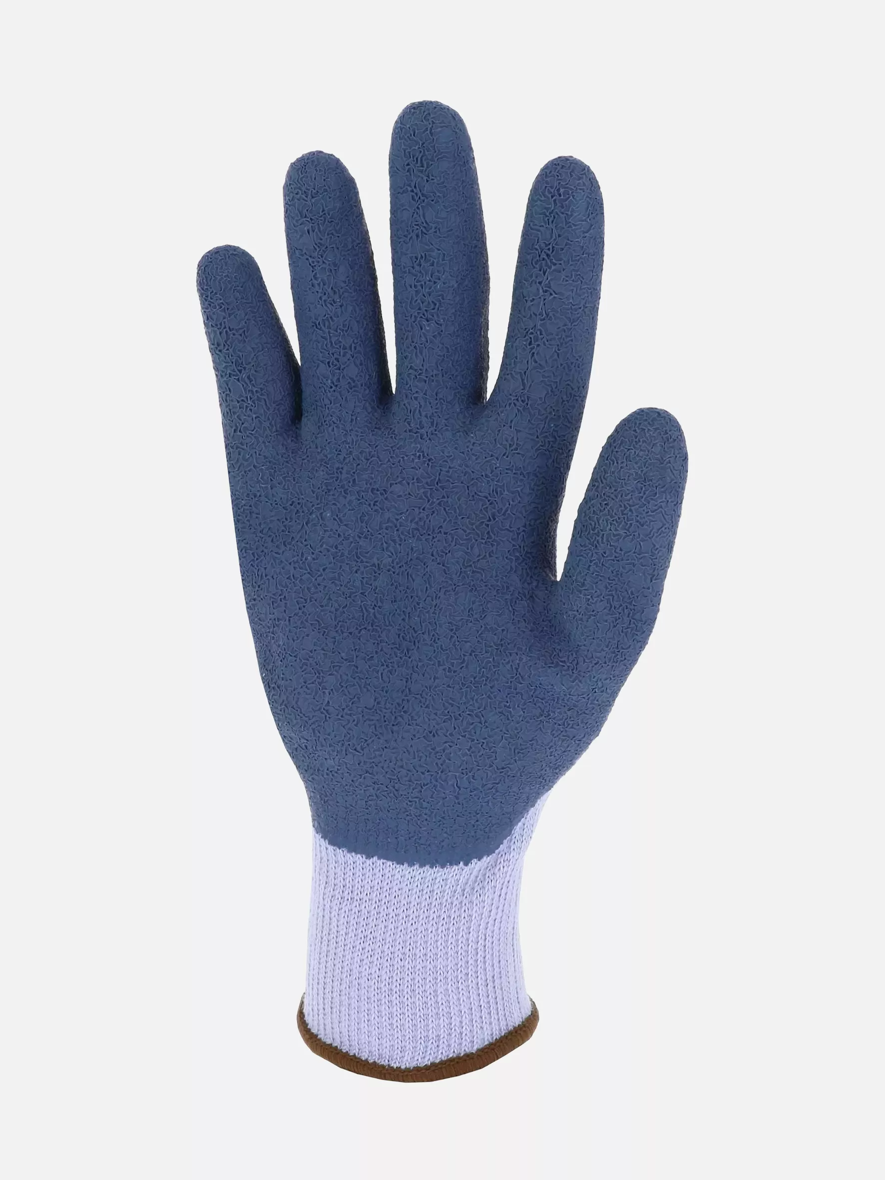 Singer Safety CTAC10BL, Latex Coated Gloves, Blue/Grey, image 2