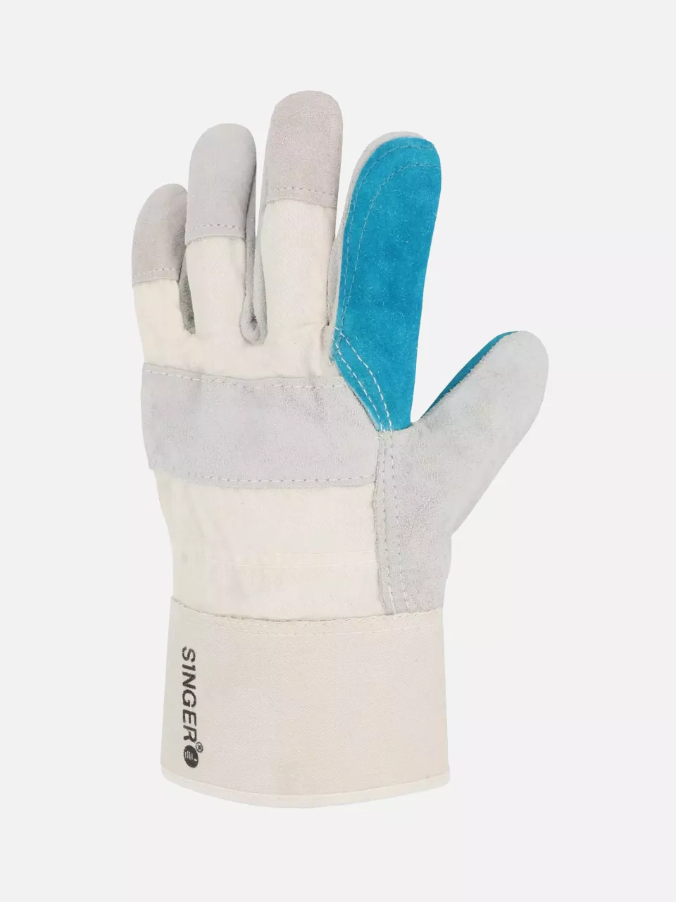Singer Safety C501SGRSVJ, Leather Gloves, Size 10, image 1, gallery thumbnail