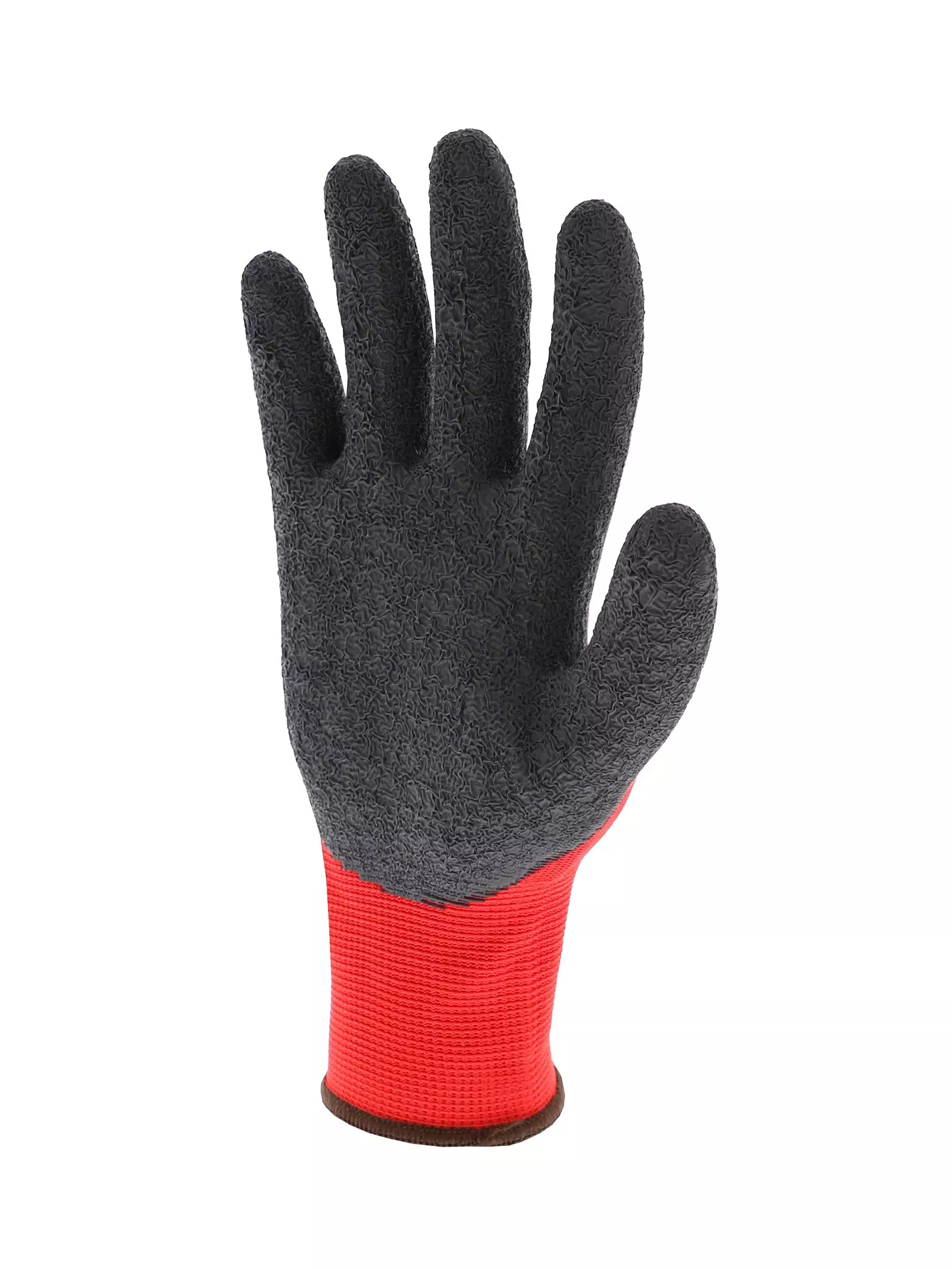 Singer Safety CPER73LAT, Latex Coated Gloves, Red/Black, image 2