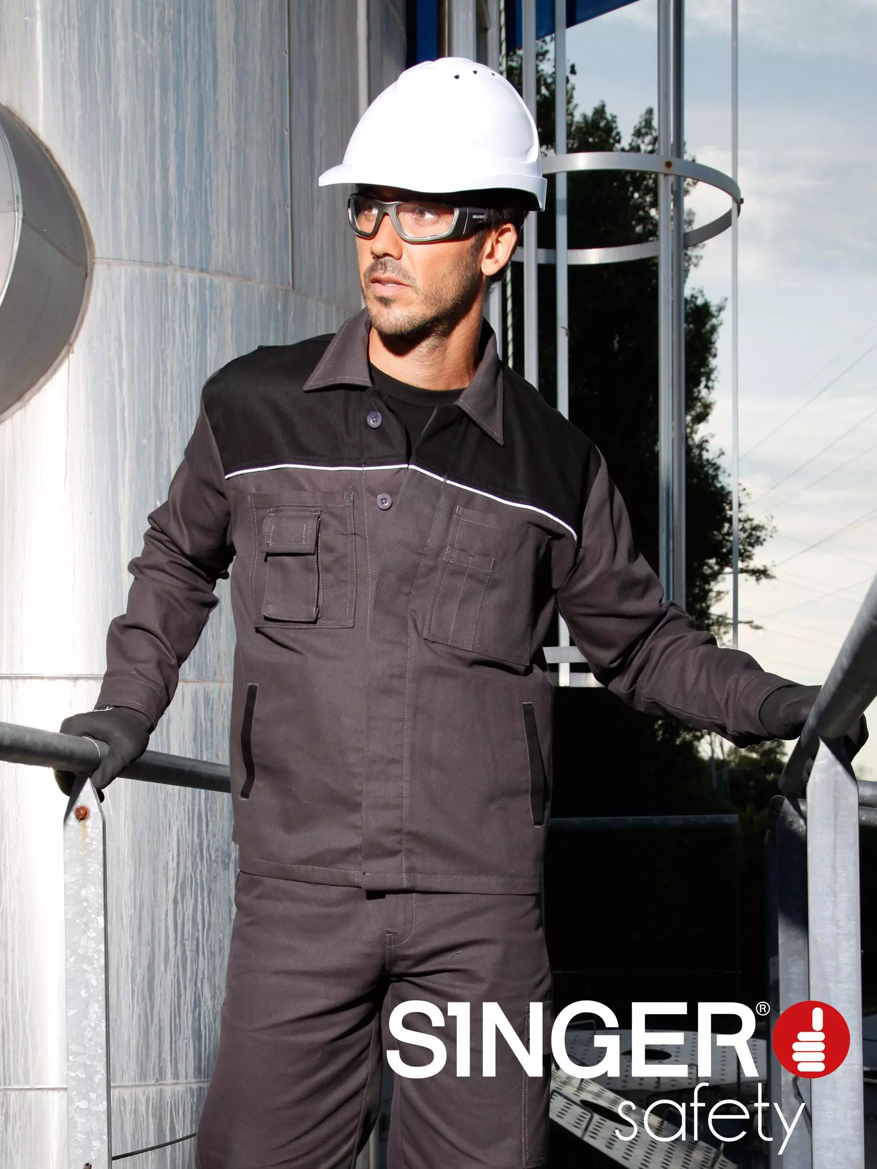 Singer Safety VARY, Work Jacket, Grey, image 5