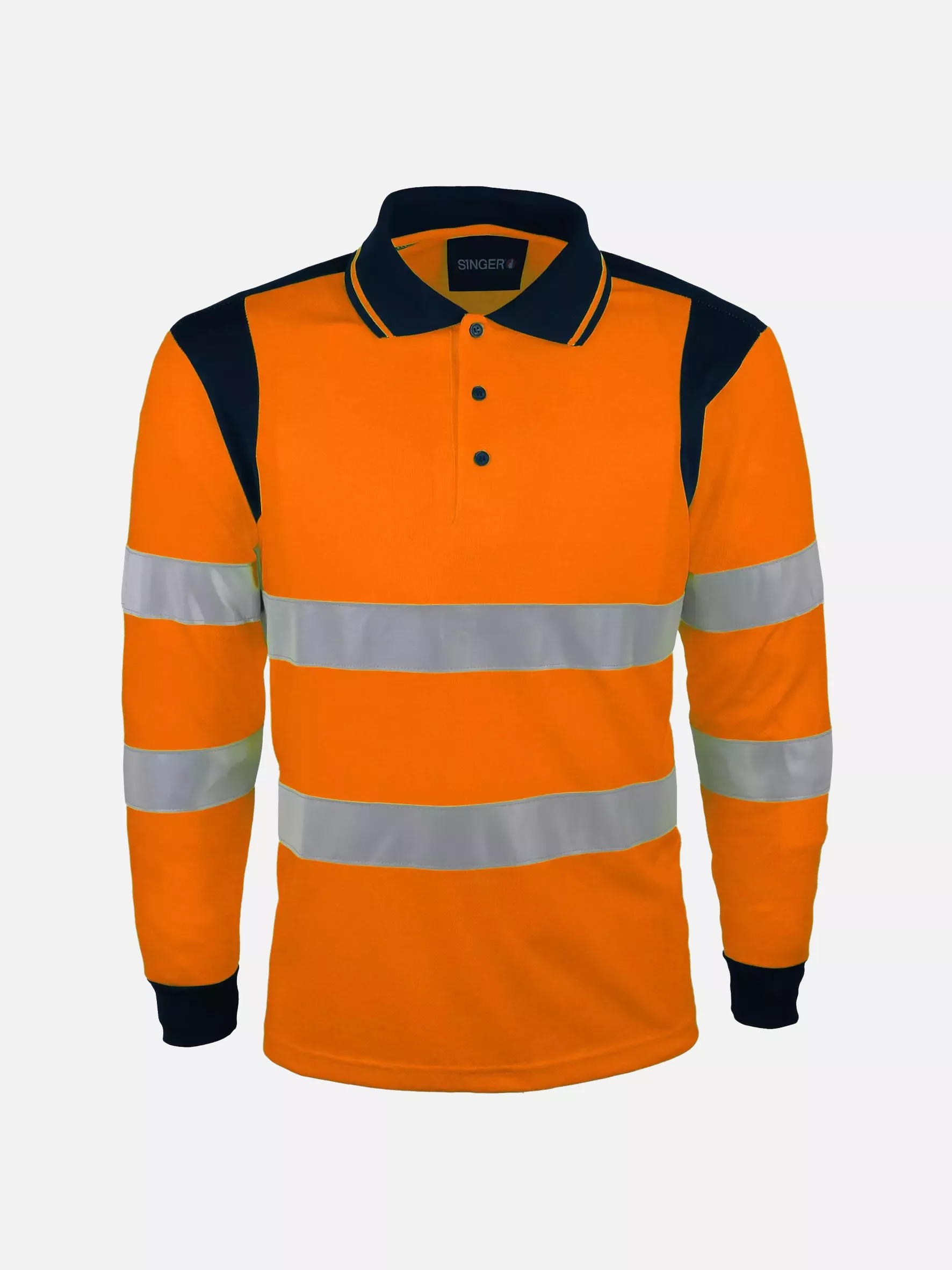 Singer Safety PUNTO, High Visibility Polo Shirt, image 3