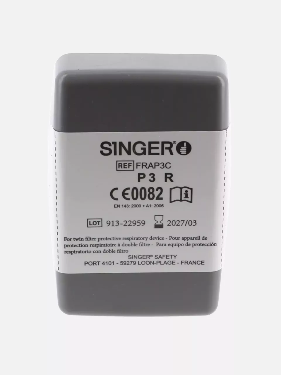 Singer Safety FRAP3C, P3R Filter, image 3, gallery thumbnail