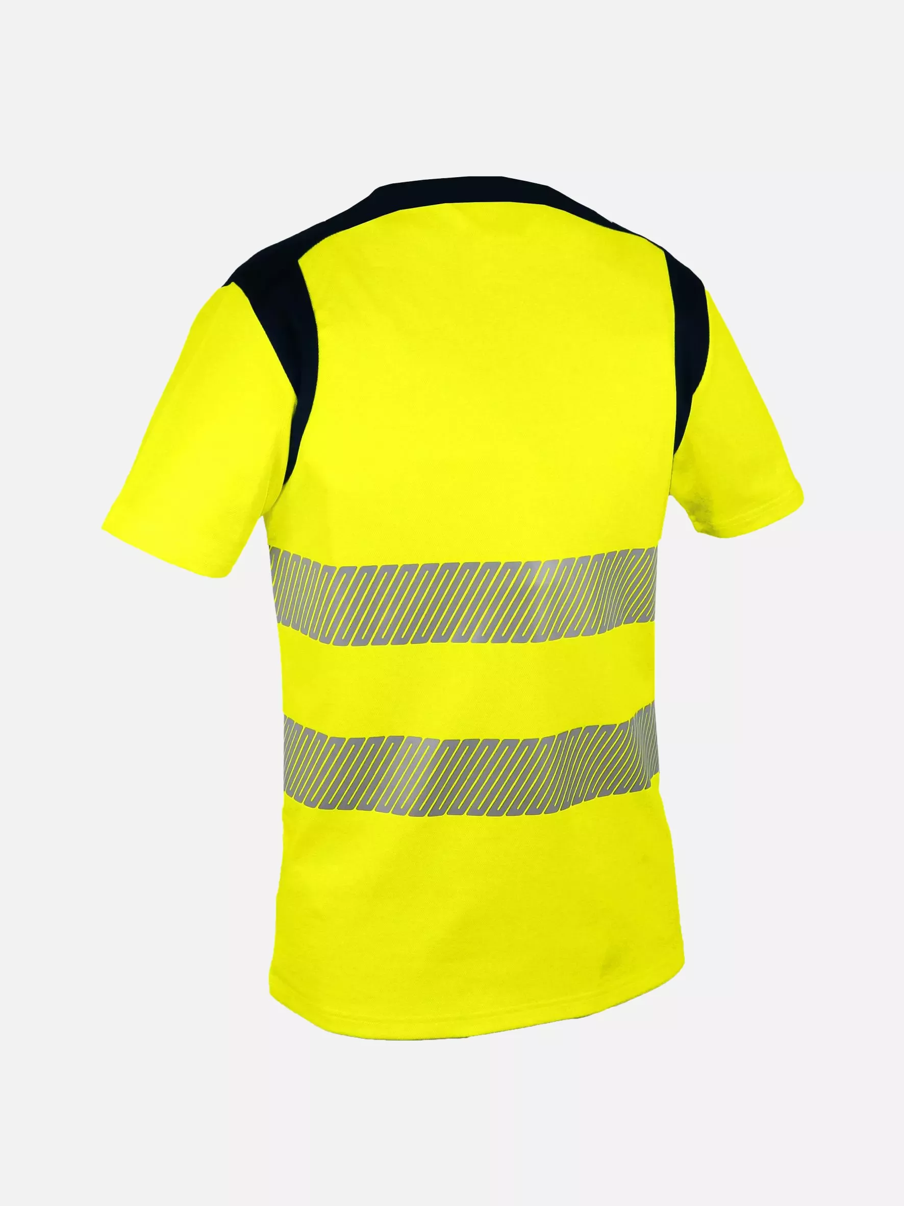 Singer Safety SUCA, High Visibility T-Shirt, Yellow/Navy Blue, image 2