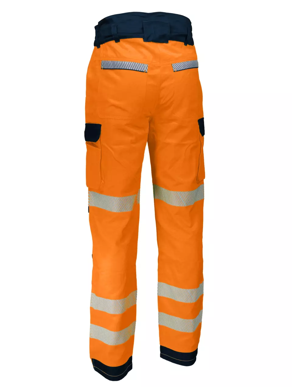 Singer Safety X, Warnschutz-Arbeitshose, Orange/Marineblau, image 2, gallery thumbnail