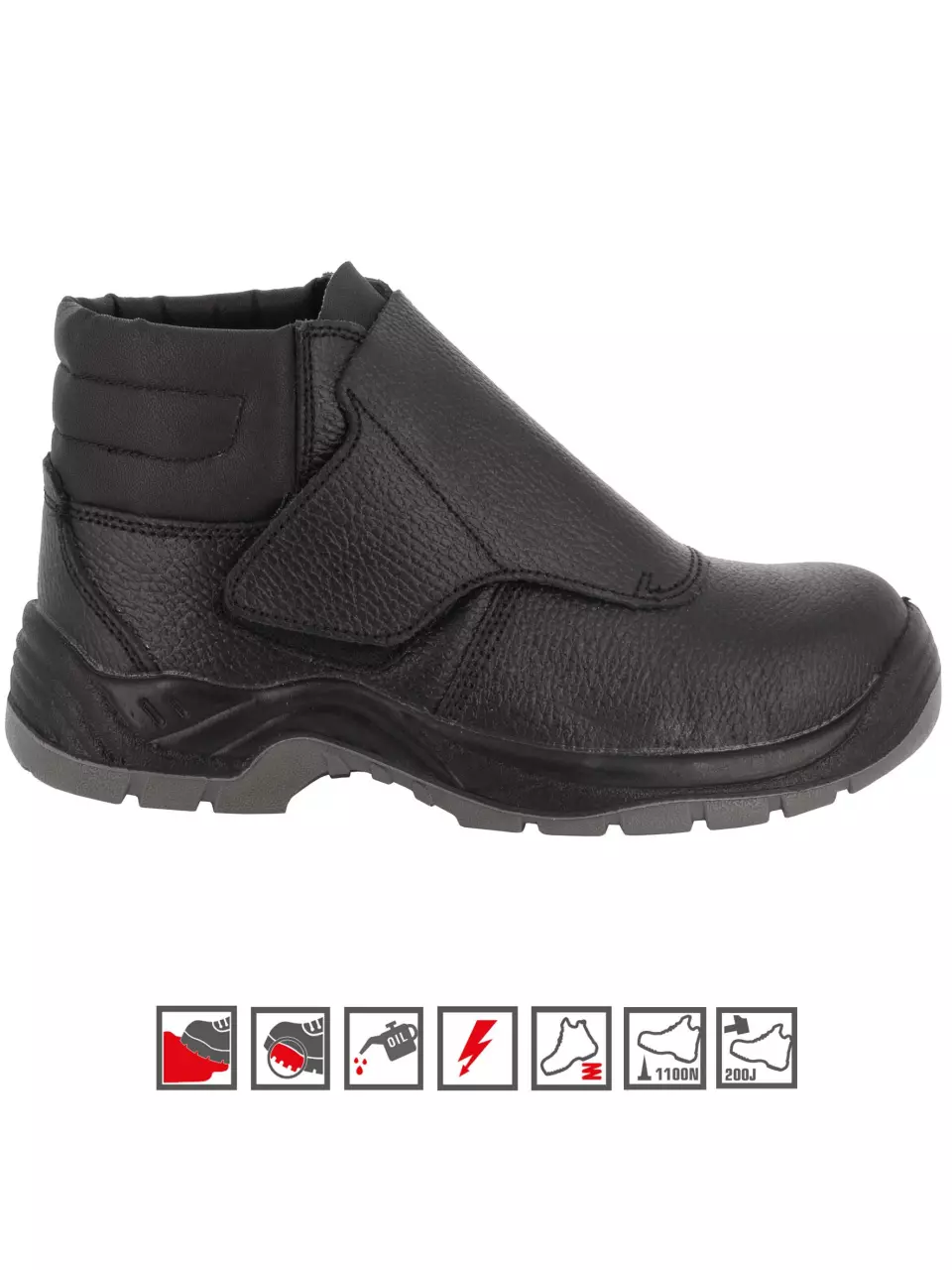 Singer Safety ST280, Sicherheitsstiefel S1P FO SR, Schwarz, image 3, gallery thumbnail