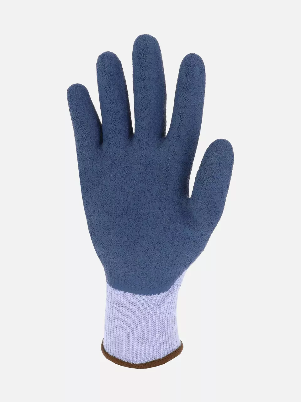 Singer Safety CTAC10BL, Latex Coated Gloves, Blue/Grey, image 2, gallery thumbnail