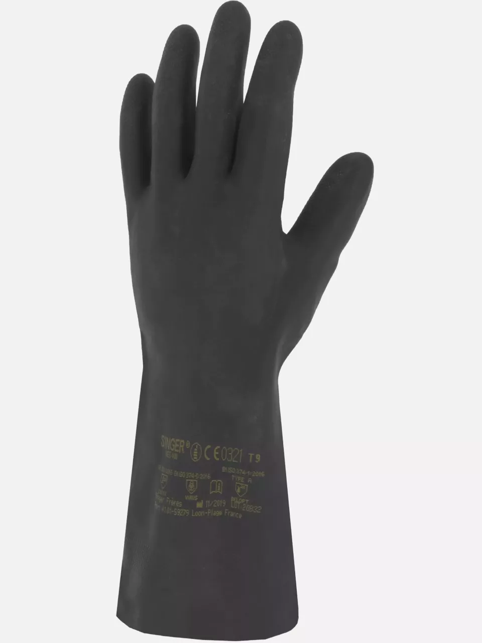 Singer Safety NEO400, Chemical Resistant Gloves, image 3, gallery thumbnail