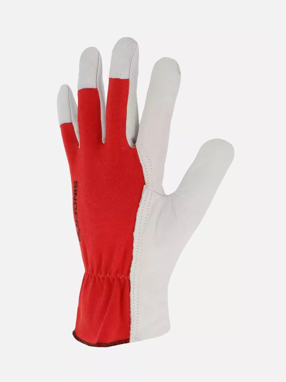 Singer Safety CCHV56IR, Goat Leather Gloves, Red, image 1, gallery thumbnail