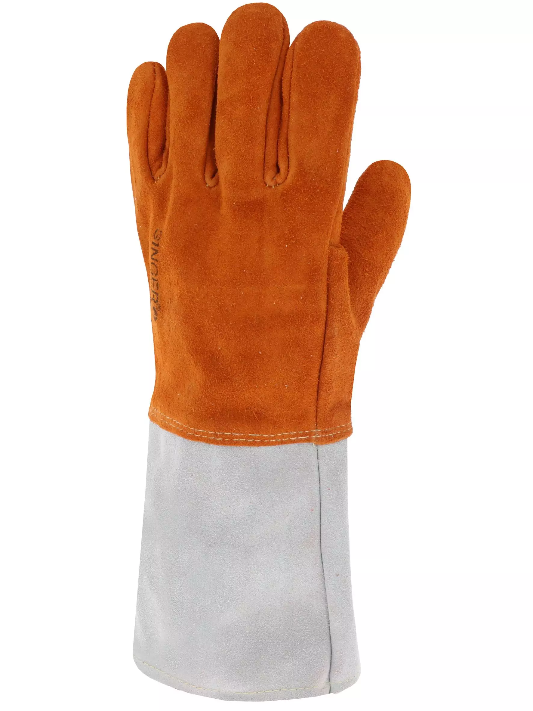 Singer Safety 51SIP15, Welding Gloves, 15 cm, Orange/Grey, image 3