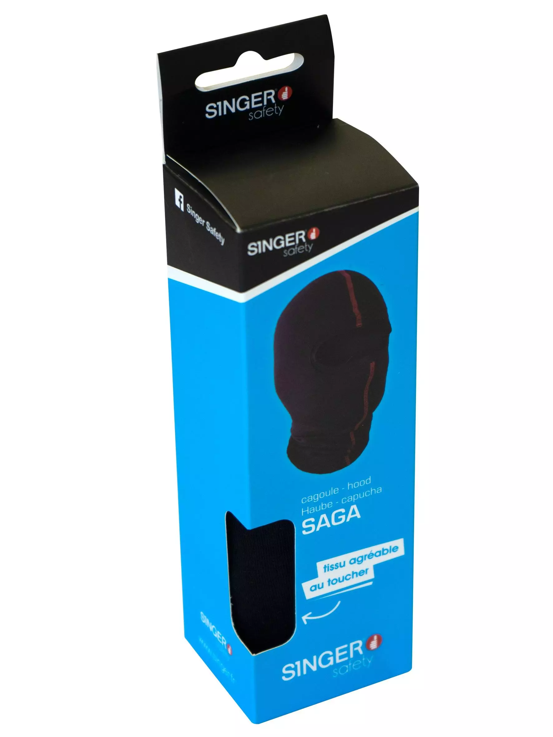 Singer Safety SAGA, Neck Tube, Black, image 2