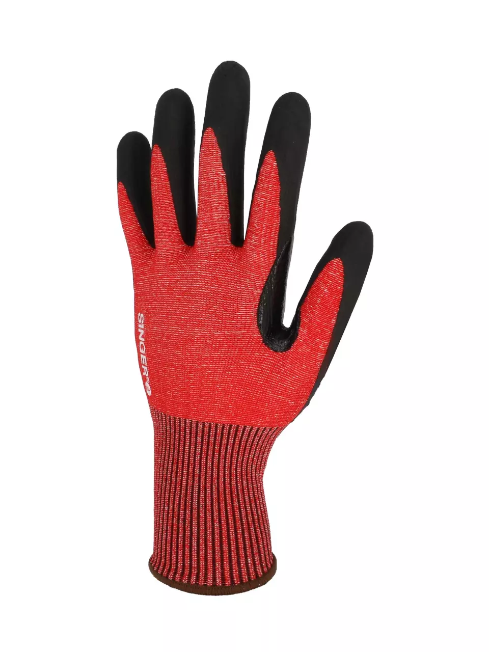 Singer Safety CPHD5RED, Cut Resistant Gloves, Black/Red, image 1, gallery thumbnail