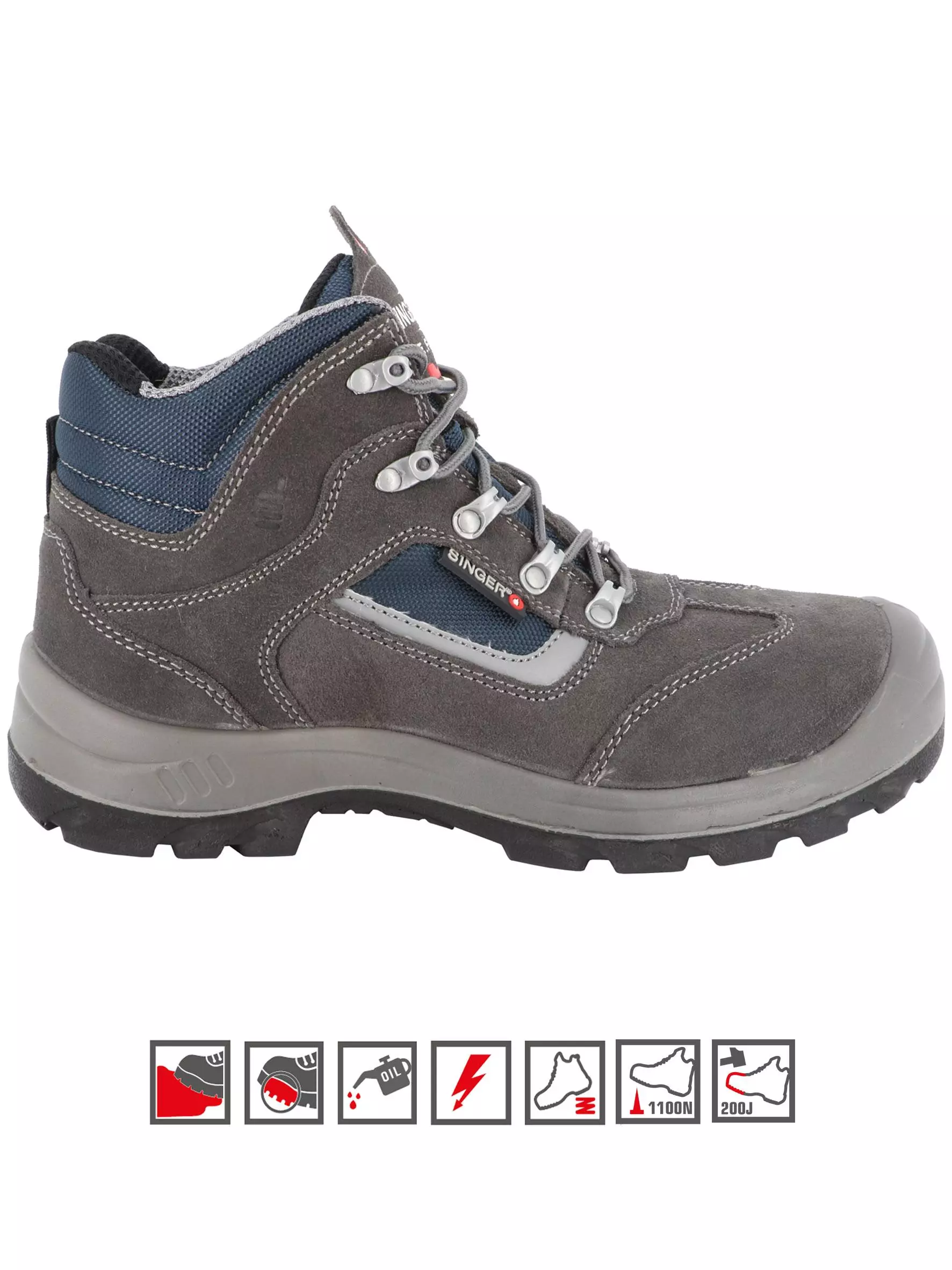 Singer Safety CADIX, High Safety Shoe, S1PL FO SR, image 3