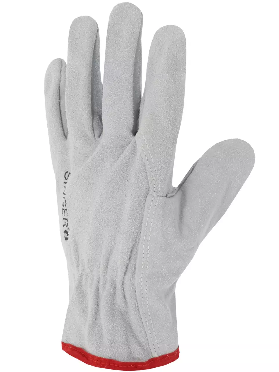 Singer Safety 56S00, Cow Split Leather Protective Gloves, image 3, gallery thumbnail