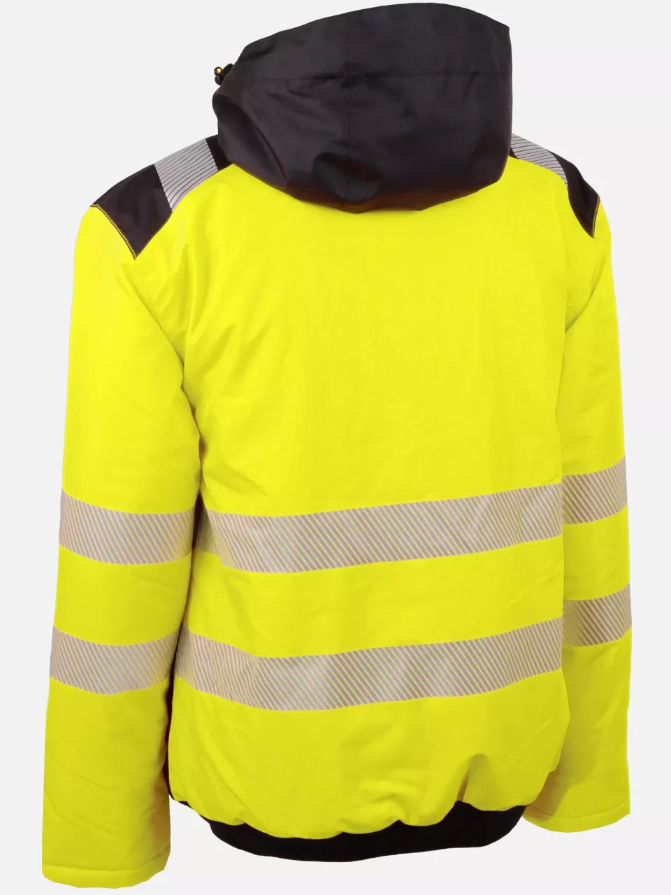 Singer Safety BERGUE, High Visibility Bomber Jacket, Yellow/Black, image 2, gallery thumbnail