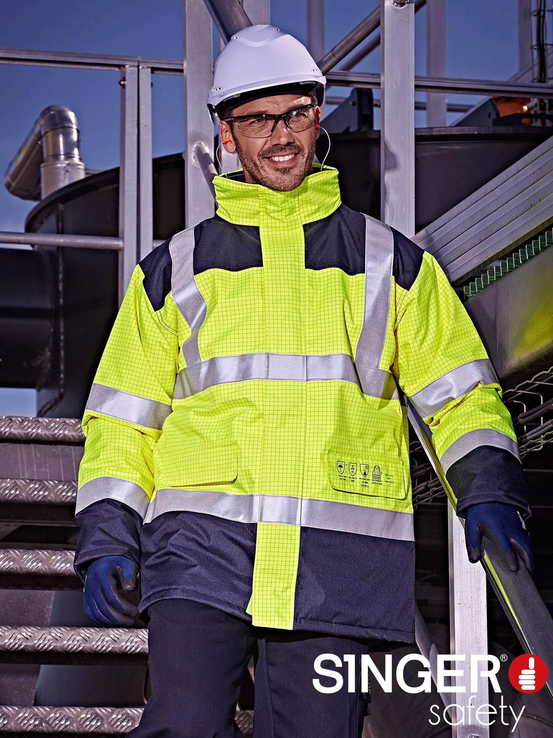 Singer Safety PANAMA, High Visibility Parka, image 2