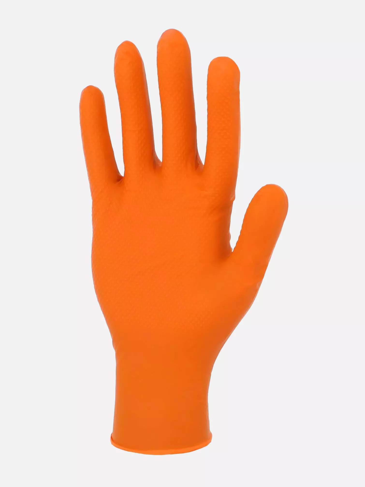 Singer Safety AUU7000, Disposable Nitrile Gloves, Orange, image 3