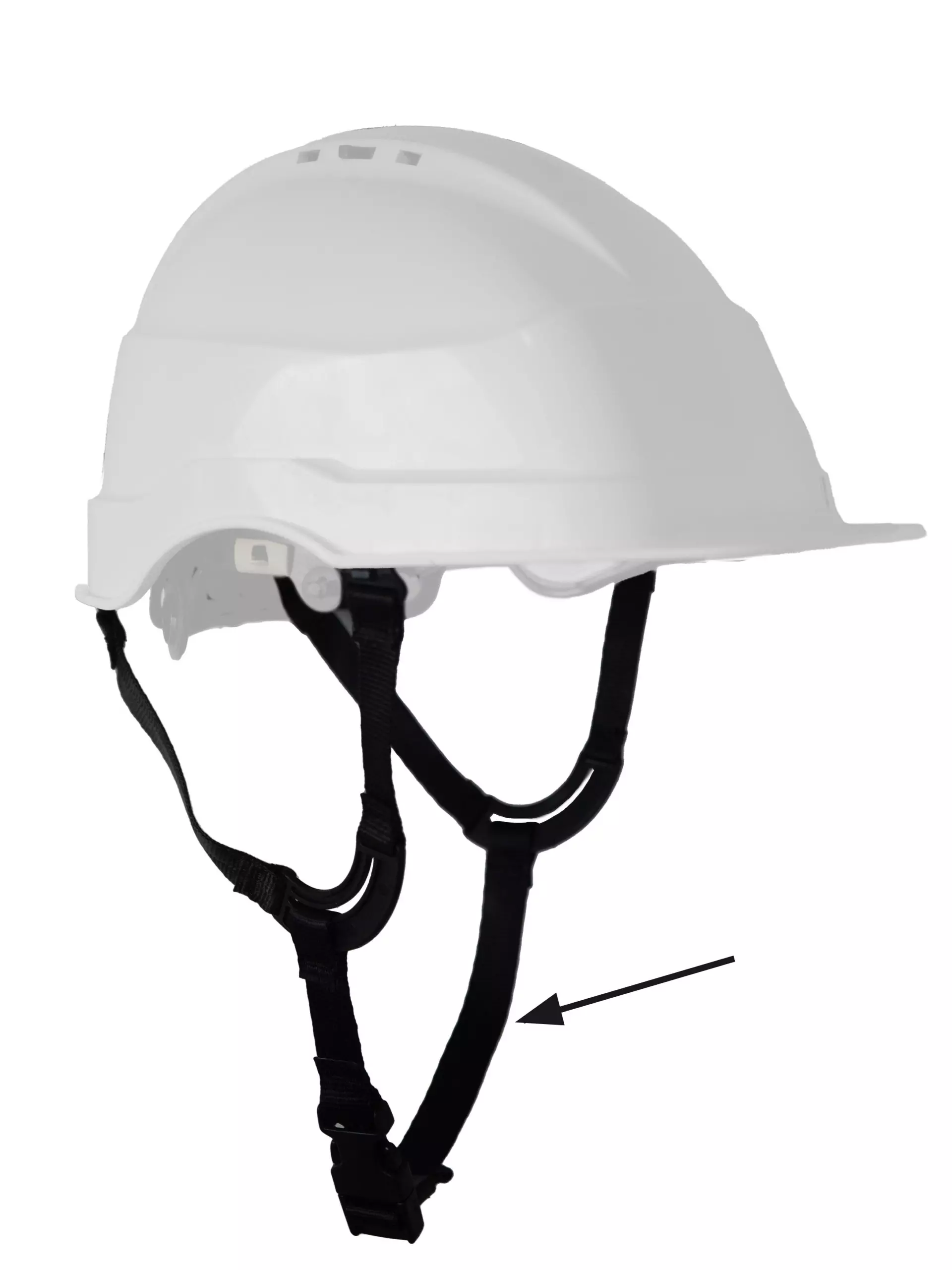 Singer Safety ACC0360B, 4-Point Mounted Chinstrap