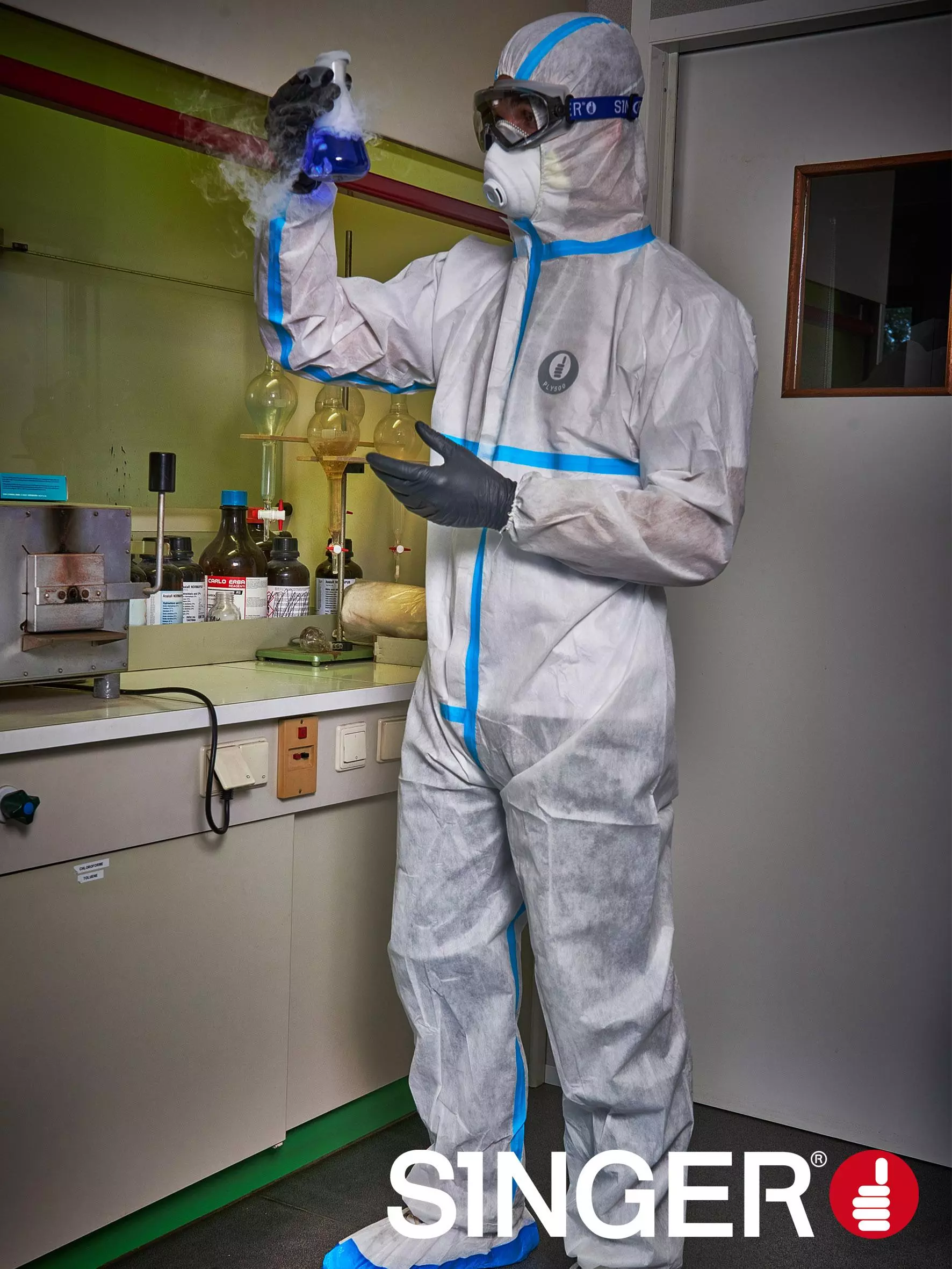 Singer Safety PLY500, Chemical Protective Coverall, image 2