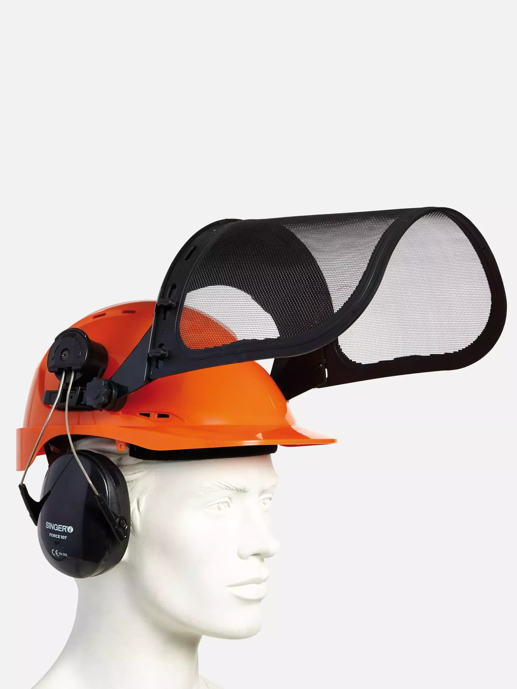 Singer Safety FOREST1, Forest Helmet with Ear Defenders and Visor, image 2