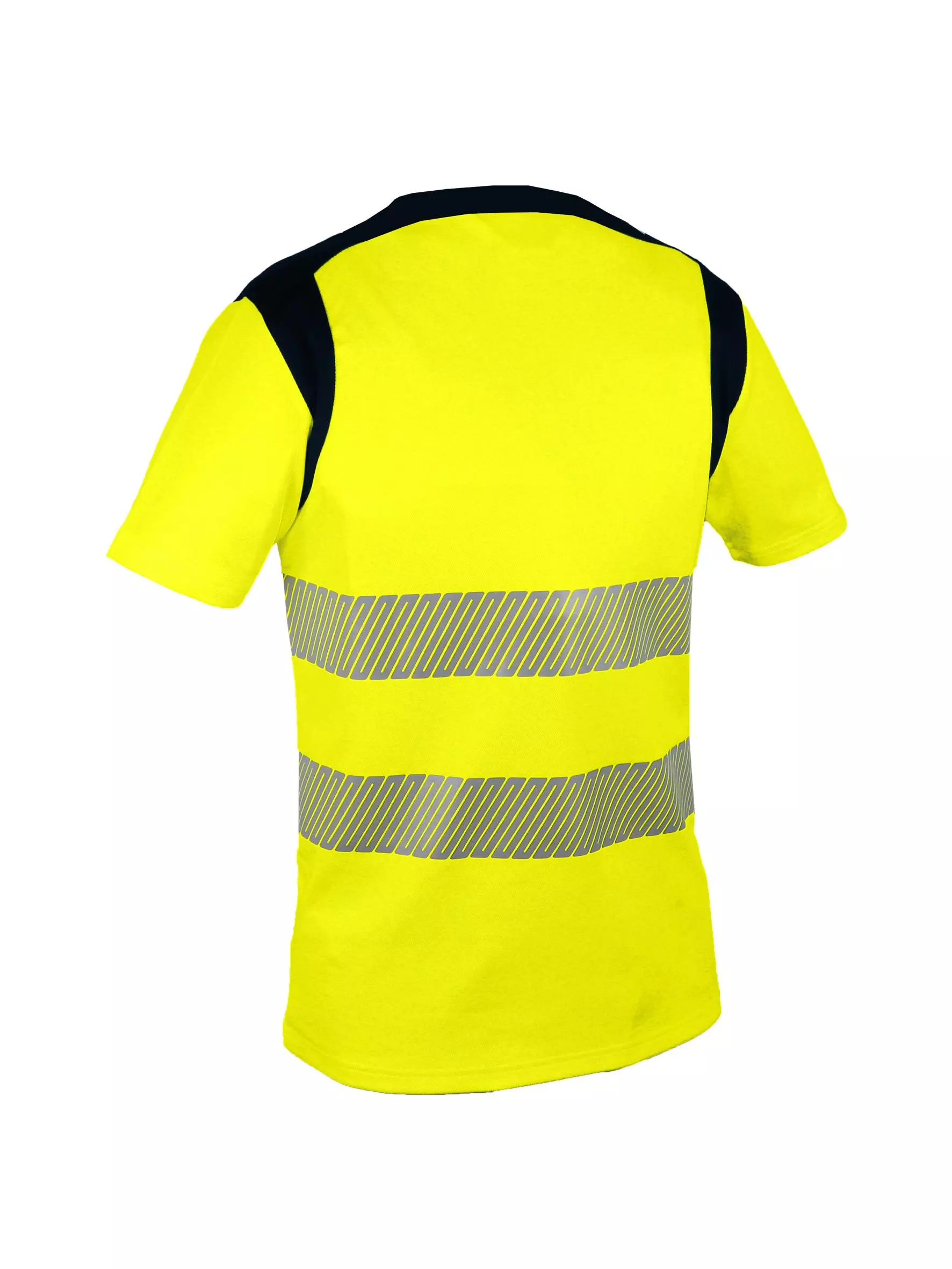 Singer Safety SUCA, Warnschutz-T-Shirt, Gelb/Marineblau, image 2