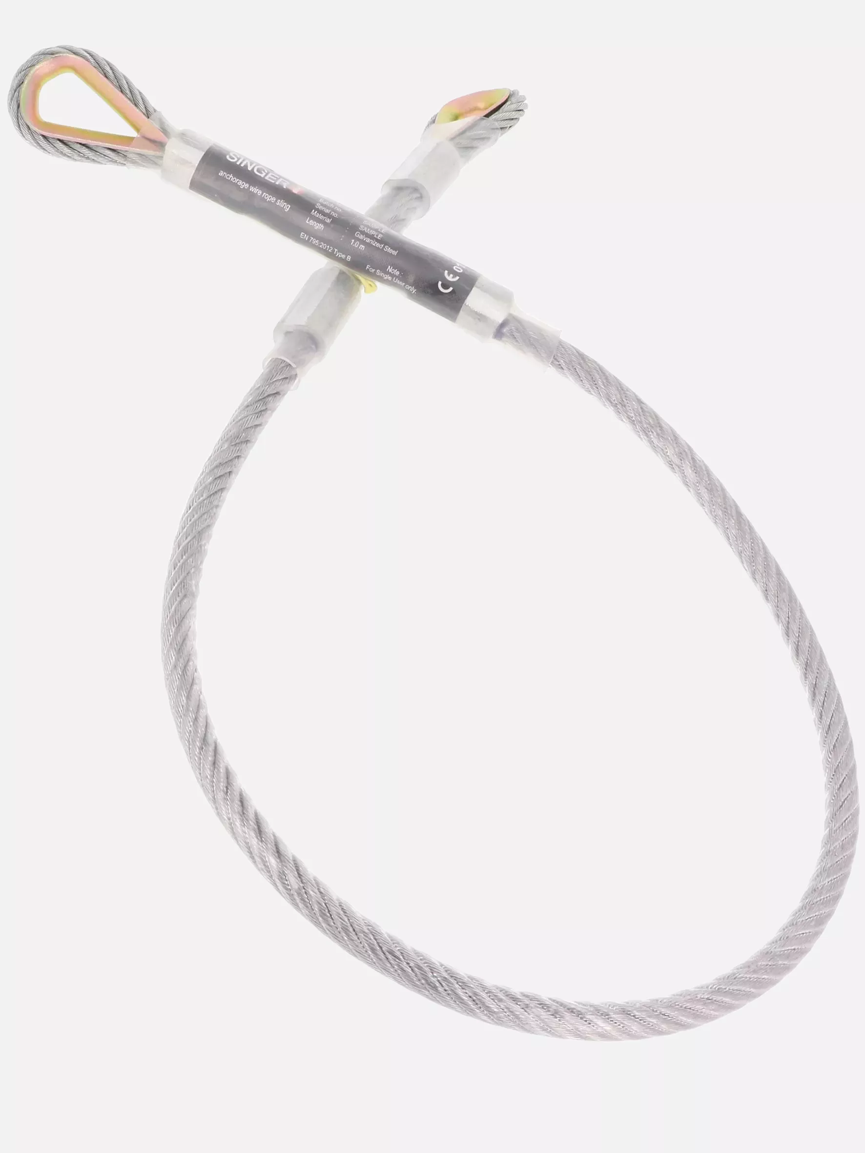 Singer Safety ANKASTIL10, Temporary Anchor Device, 100 cm, image 1