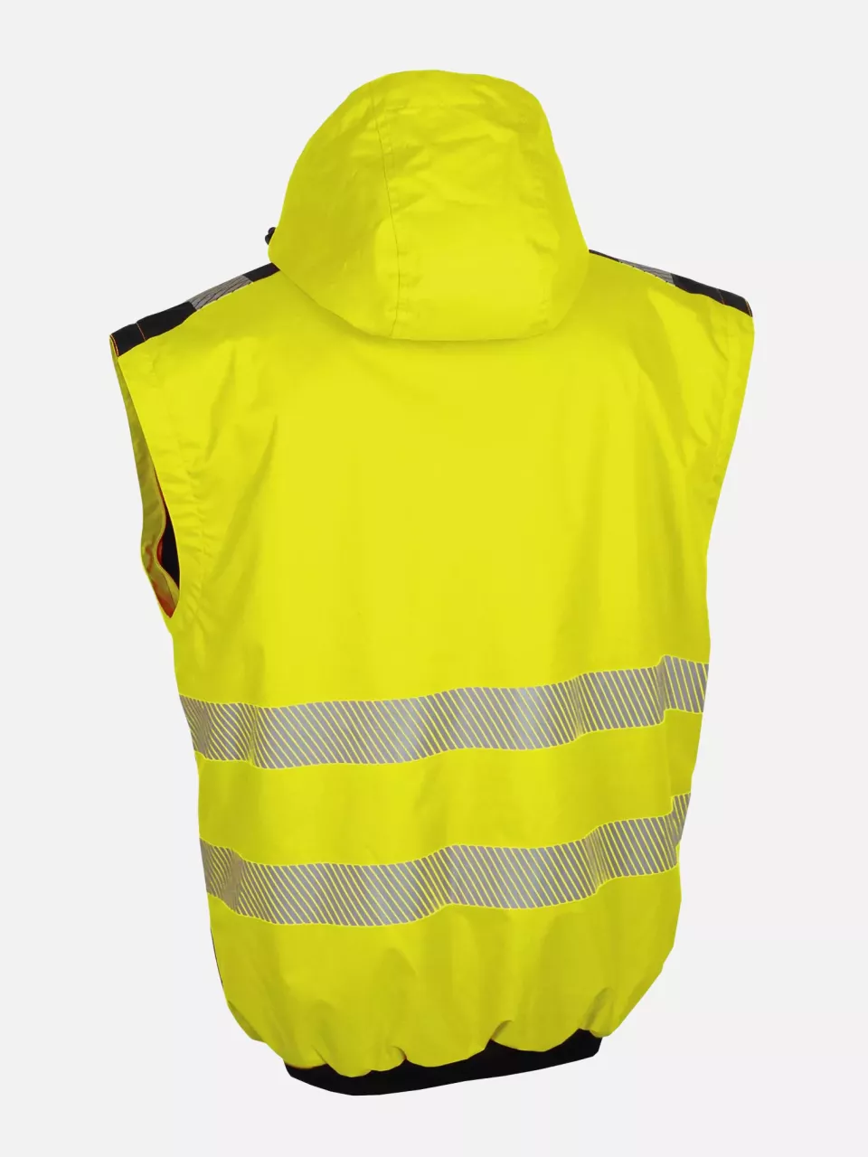 Singer Safety BRAVA, High Visibility Bomber Jacket, Yellow/Black, image 4, gallery thumbnail