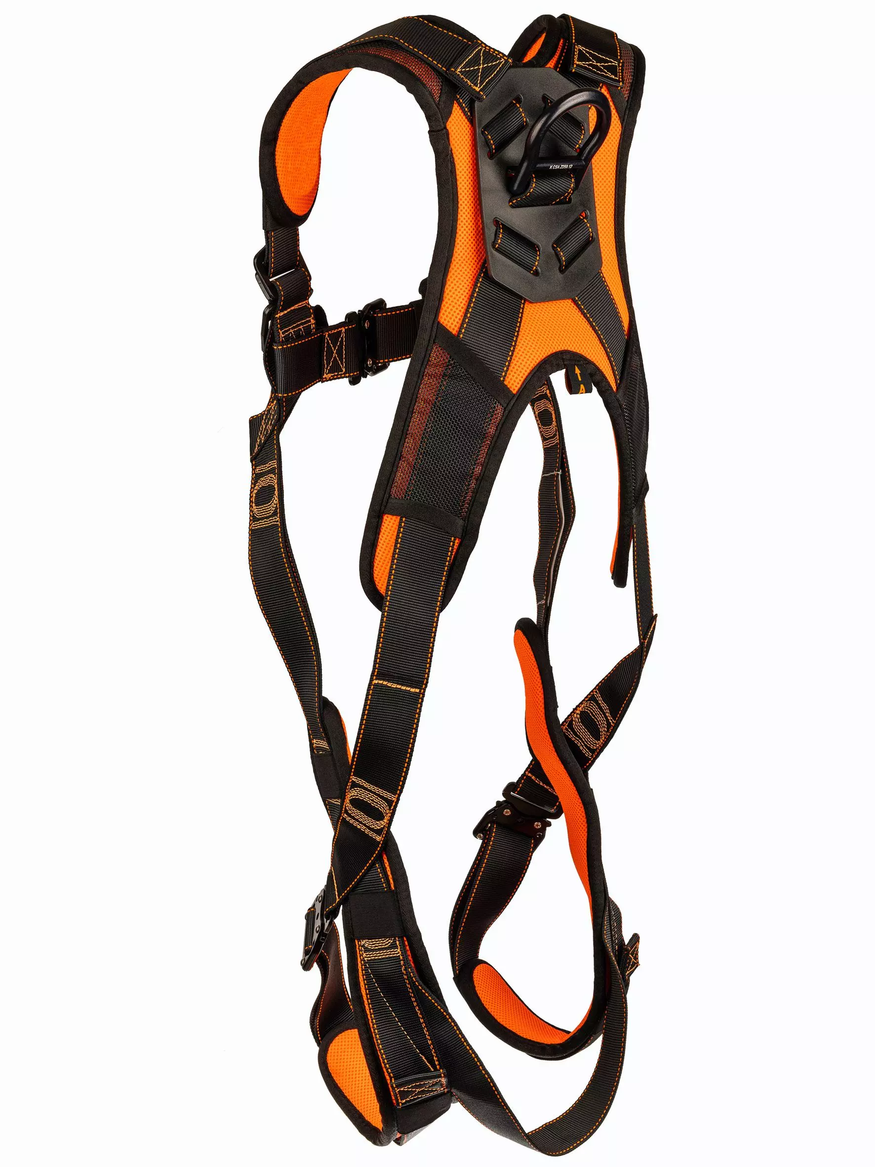 Singer Safety HARRICANA1, Fall Protection Harness, Black/Orange, image 2