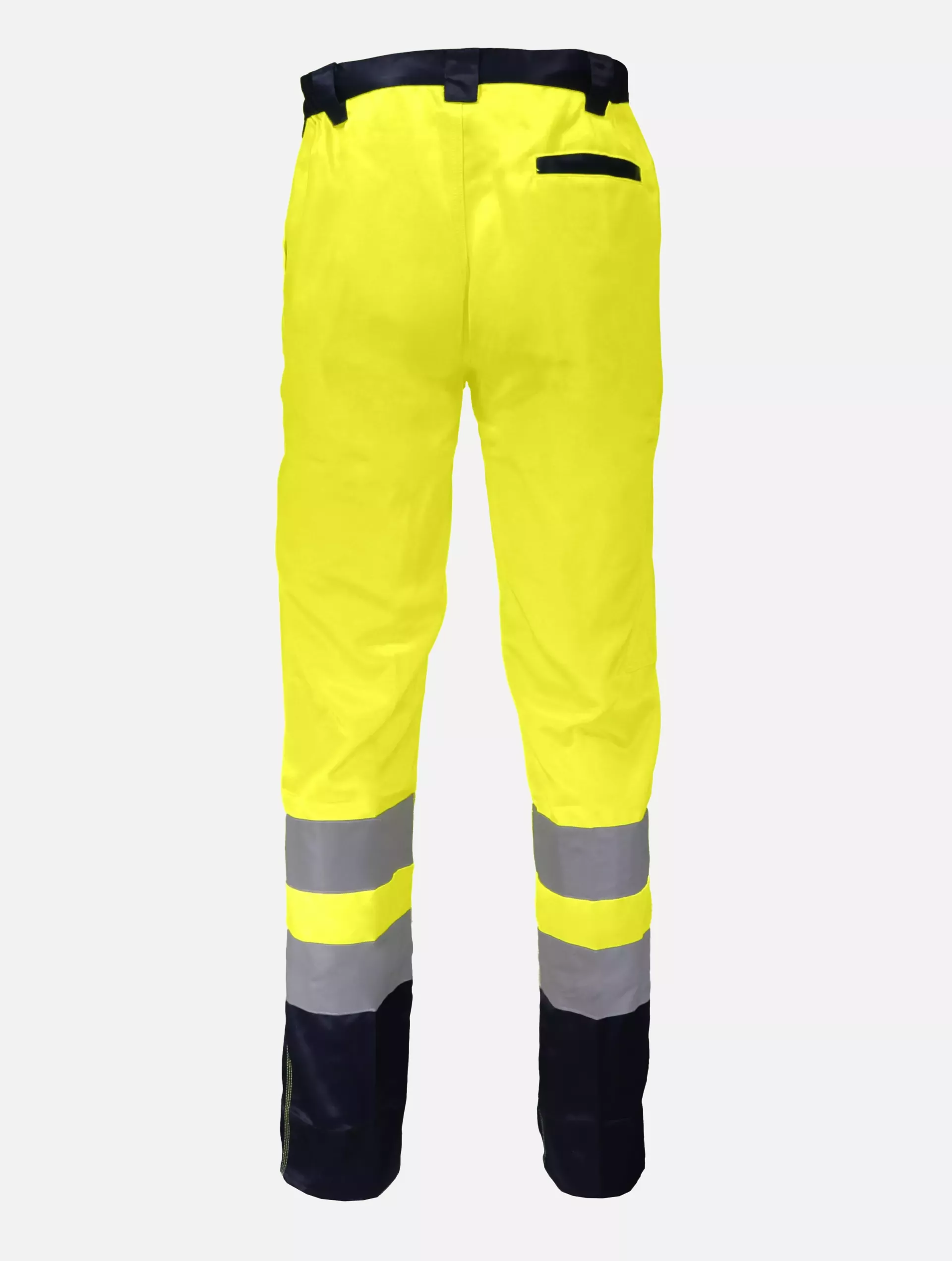 Singer Safety PUMA, High Visibility Work Trousers, Yellow/Navy Blue, image 4