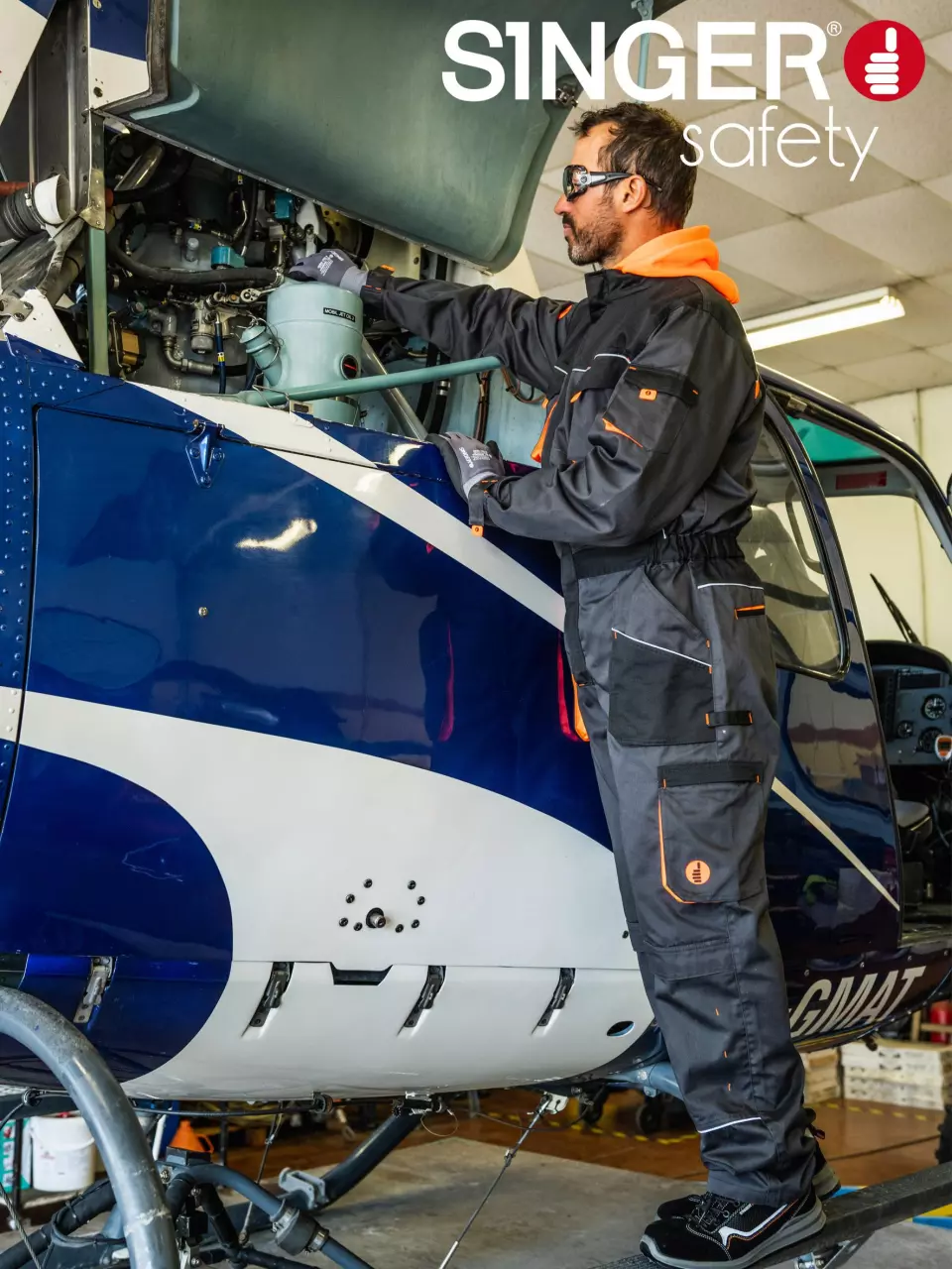 Singer Safety CORDOUO, Work Coverall, image 2, gallery thumbnail