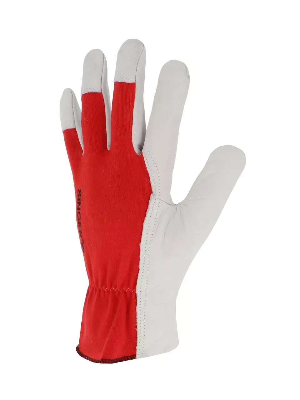 Singer Safety CCHV56IR, Goat Leather Gloves, Red, image 1, gallery thumbnail