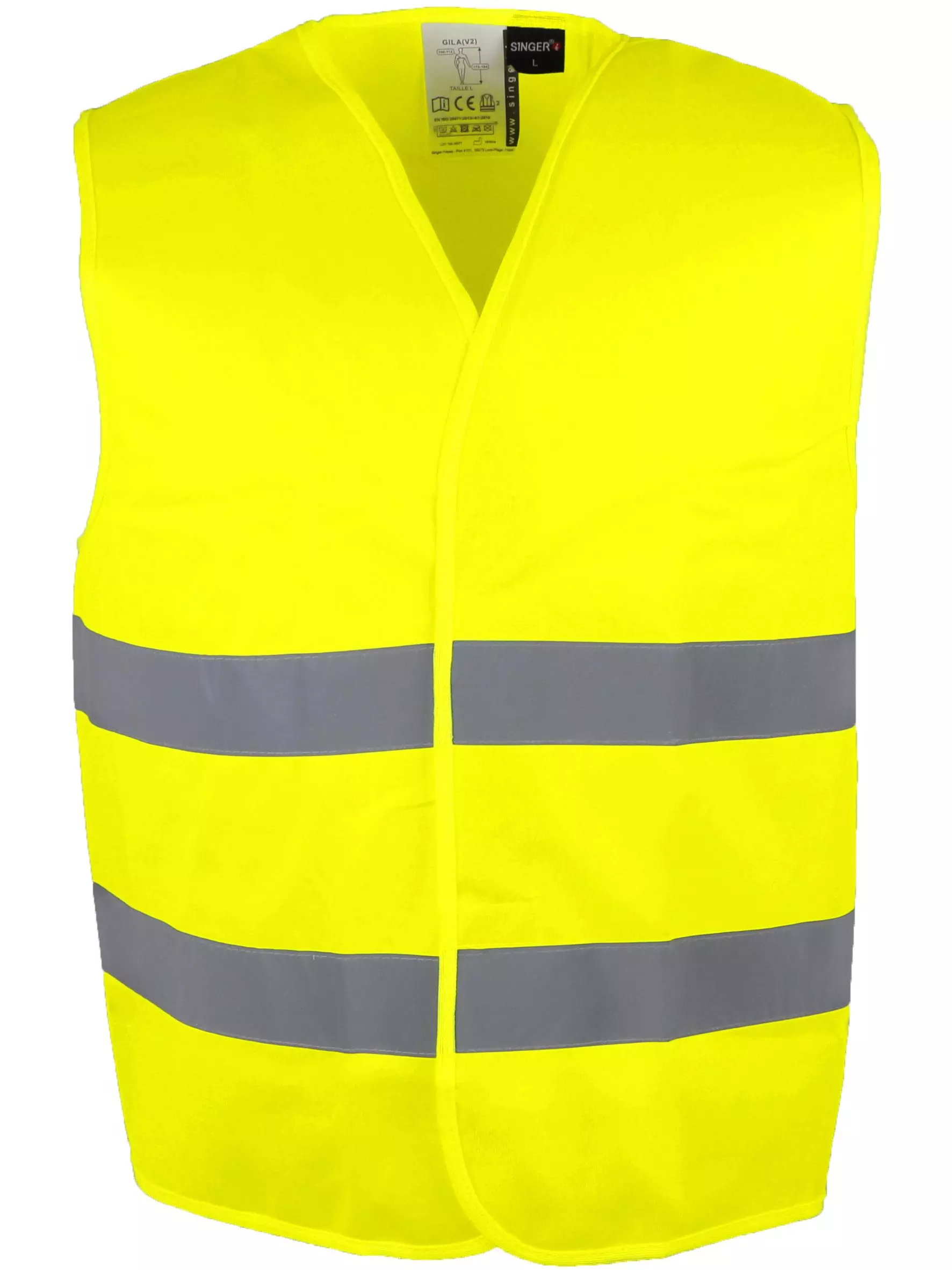 Singer Safety GILA, Warnschutzweste, Gelb, image 3